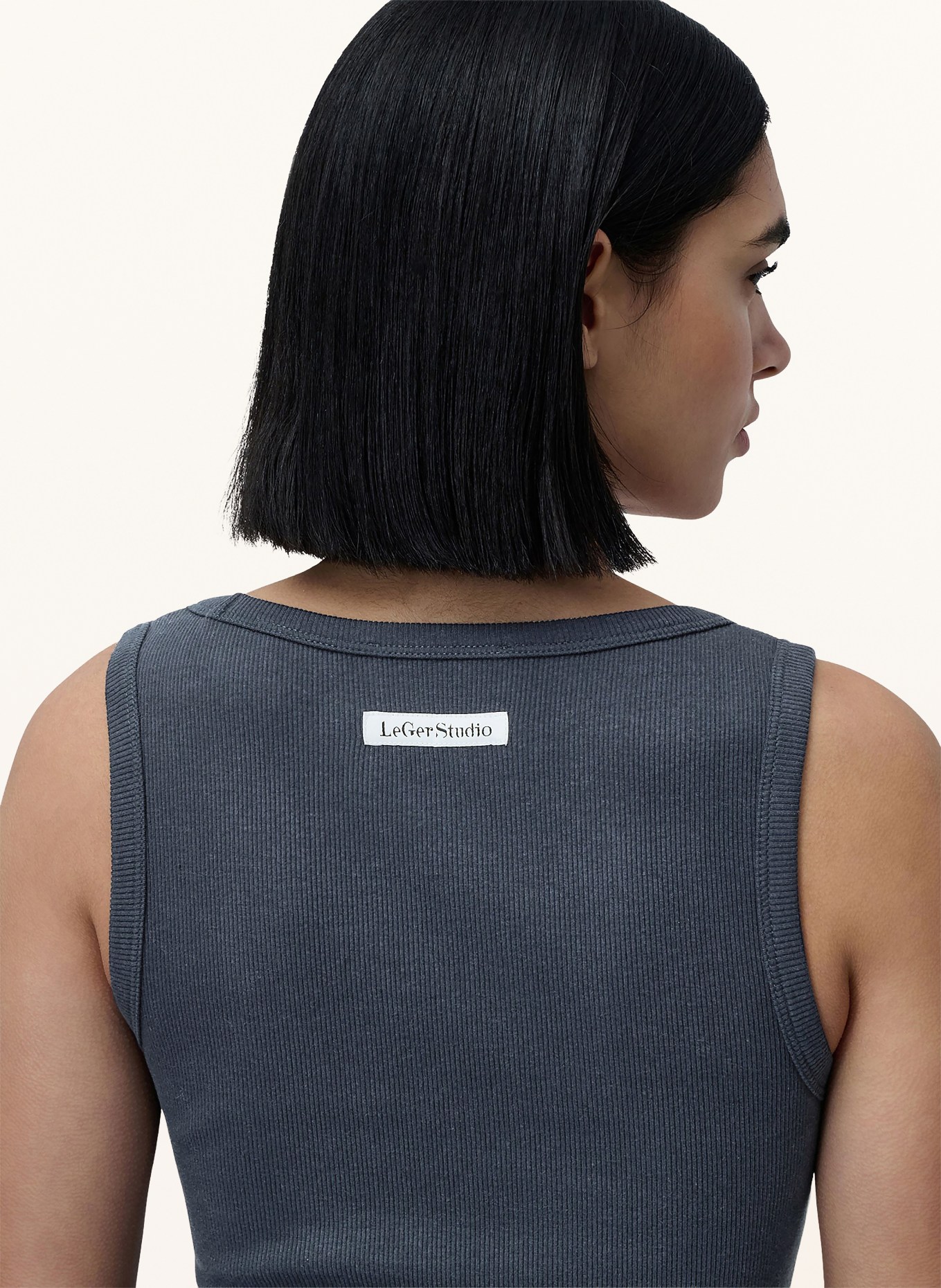 LeGer Studio Top KAILI: DONKERBLAUW