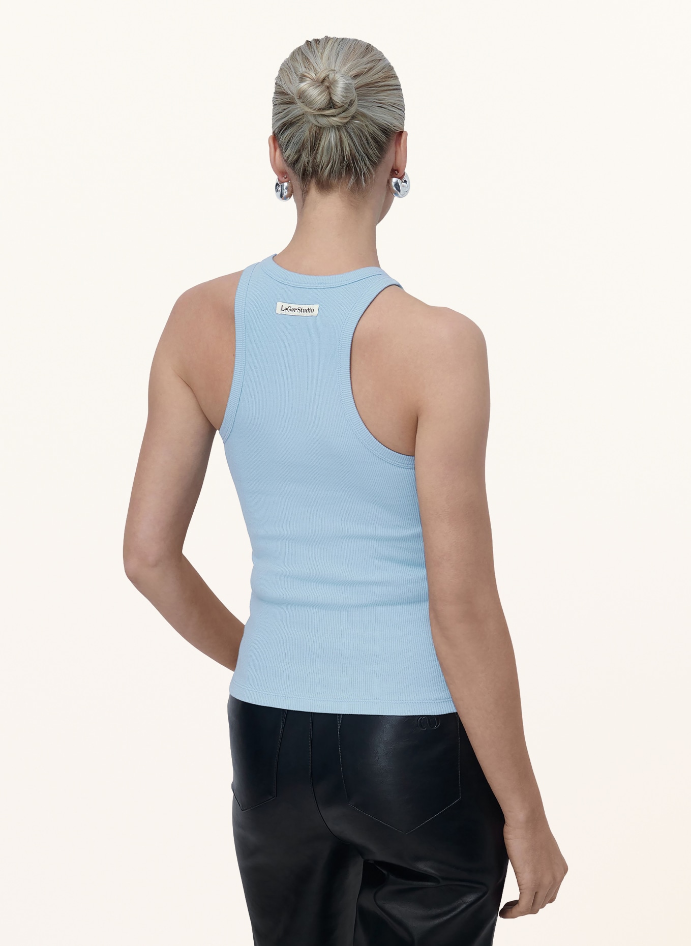 LeGer Studio Top DENA: LICHTBLAUW