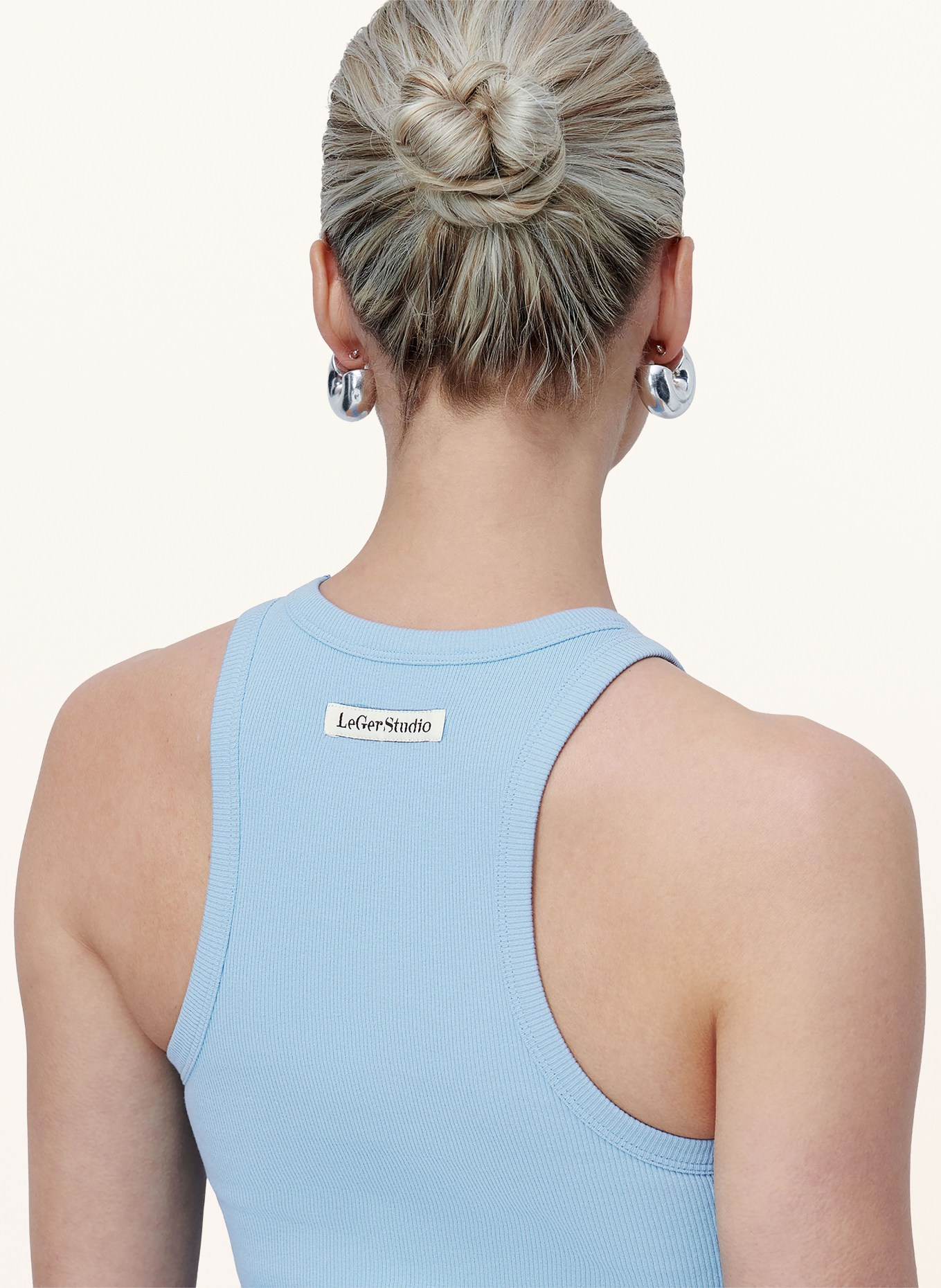 LeGer Studio Top DENA: LICHTBLAUW