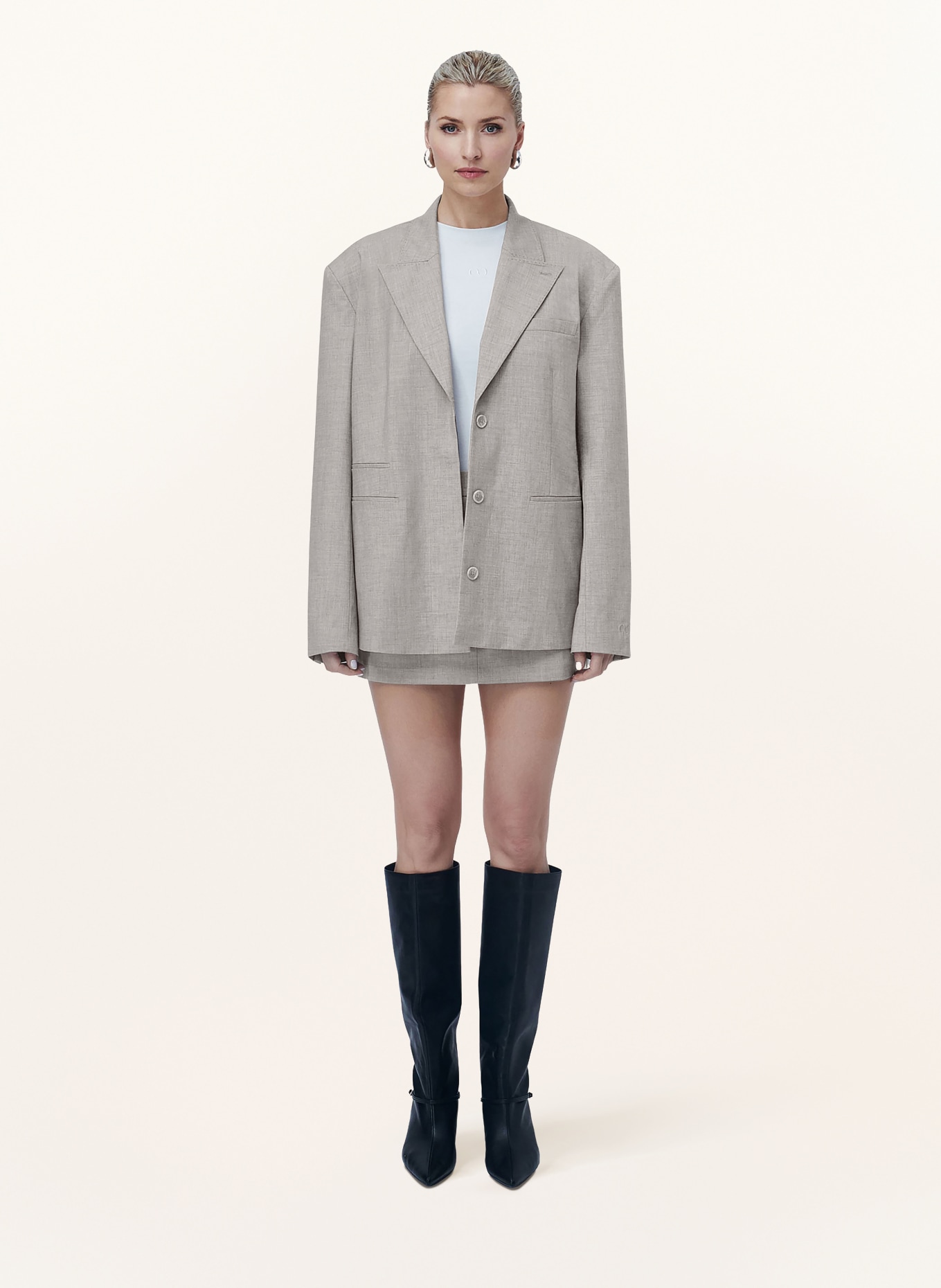 LeGer Studio Blazer JALE: GRIJS