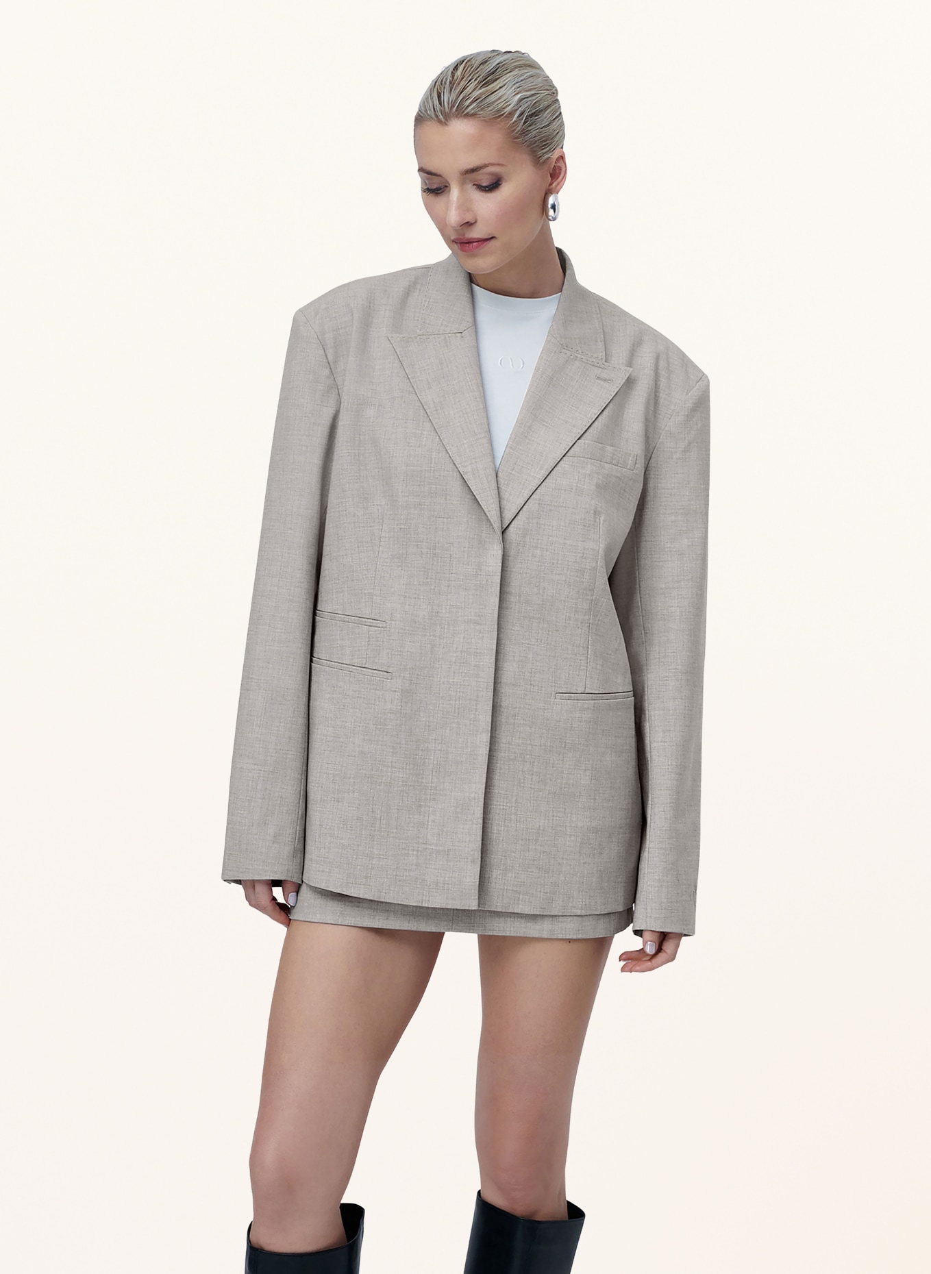 LeGer Studio Blazer JALE: GRIJS