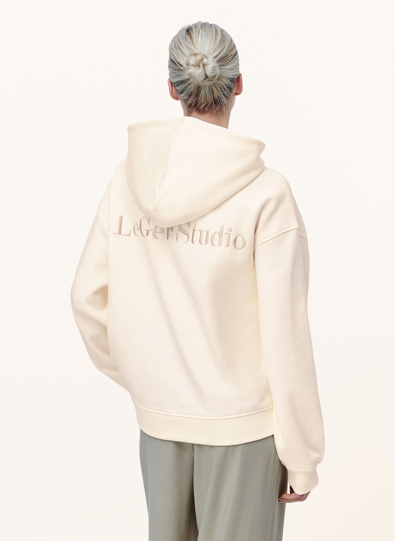 LeGer Studio Hoodie TALEA: ECRU