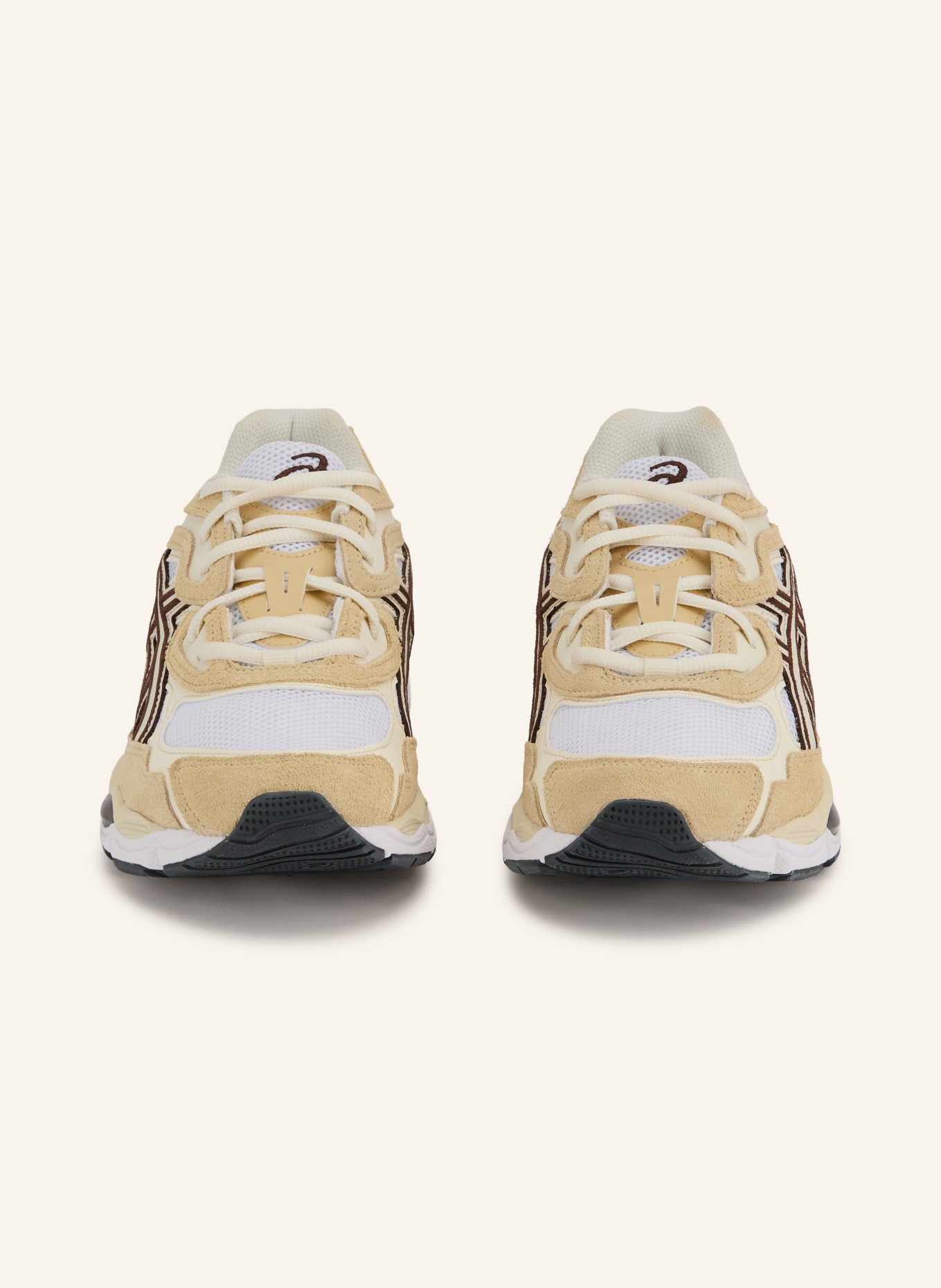ASICS Sneakersy GEL-NYC: BIAŁY / BRĄZOWY / BEŻOWY