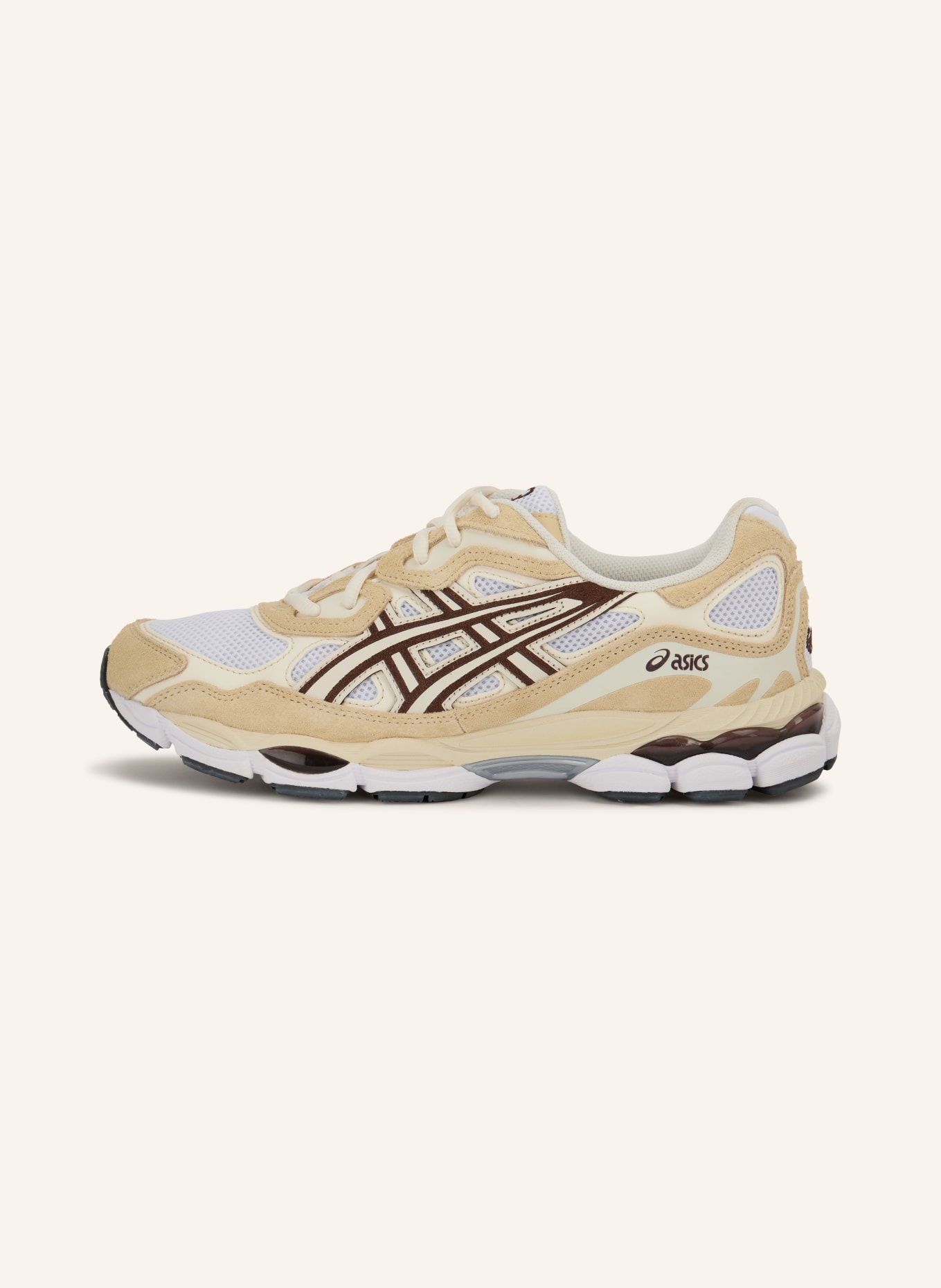 ASICS Sneakersy GEL-NYC: BIAŁY / BRĄZOWY / BEŻOWY