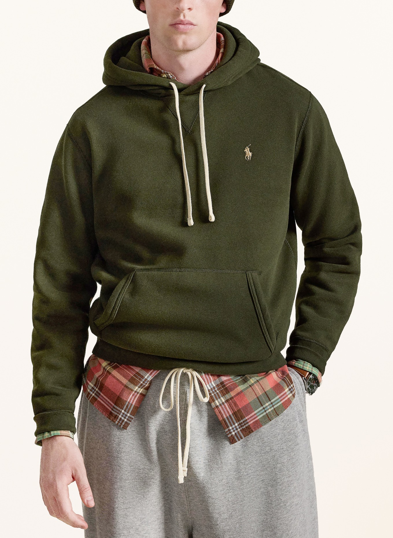 POLO RALPH LAUREN Huvtröja: OLIVGRÖN