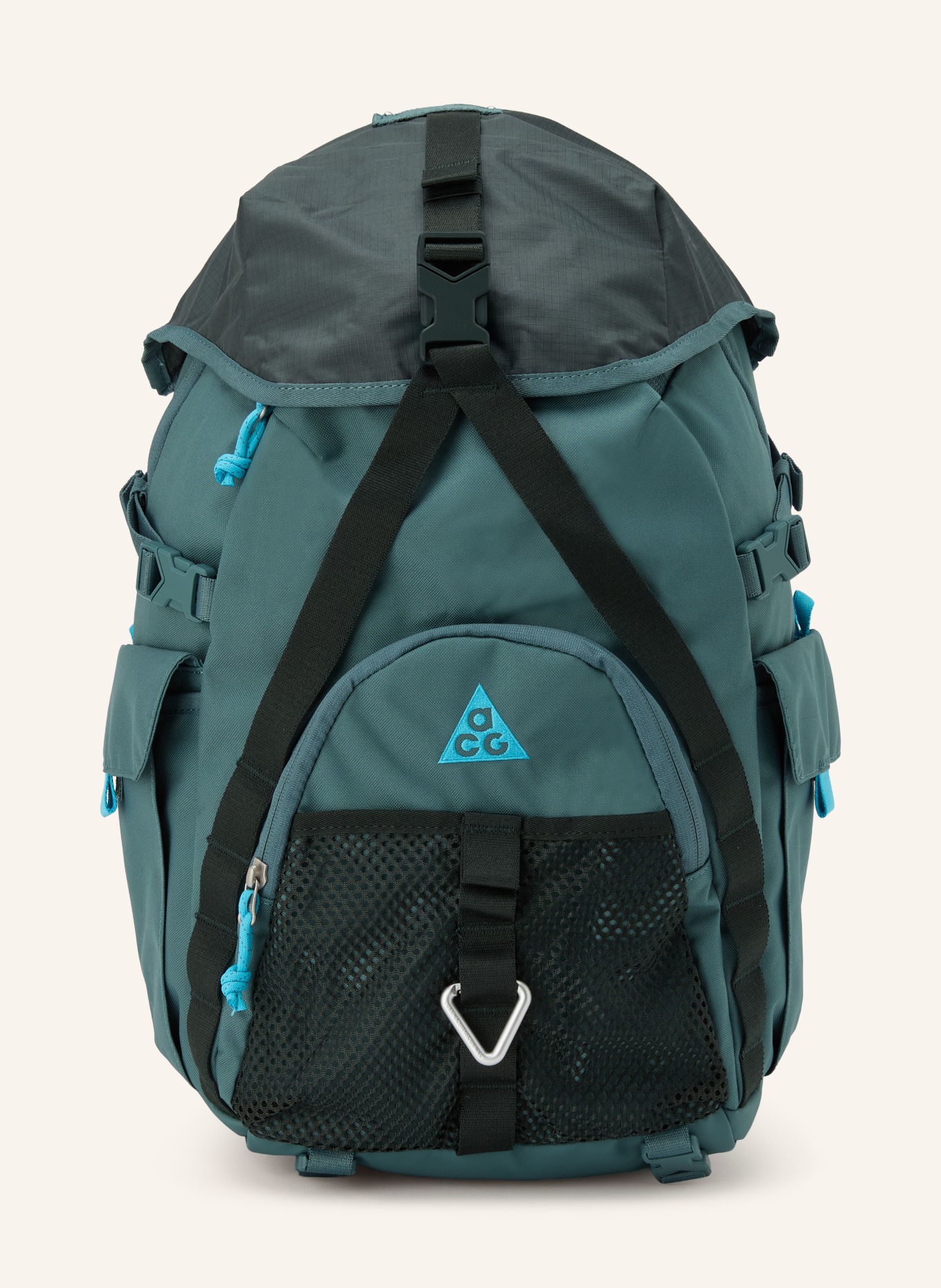 Nike ACG DAYMAX backpack with laptop compartment: TEAL / DARK GRAY / TURQUOISE