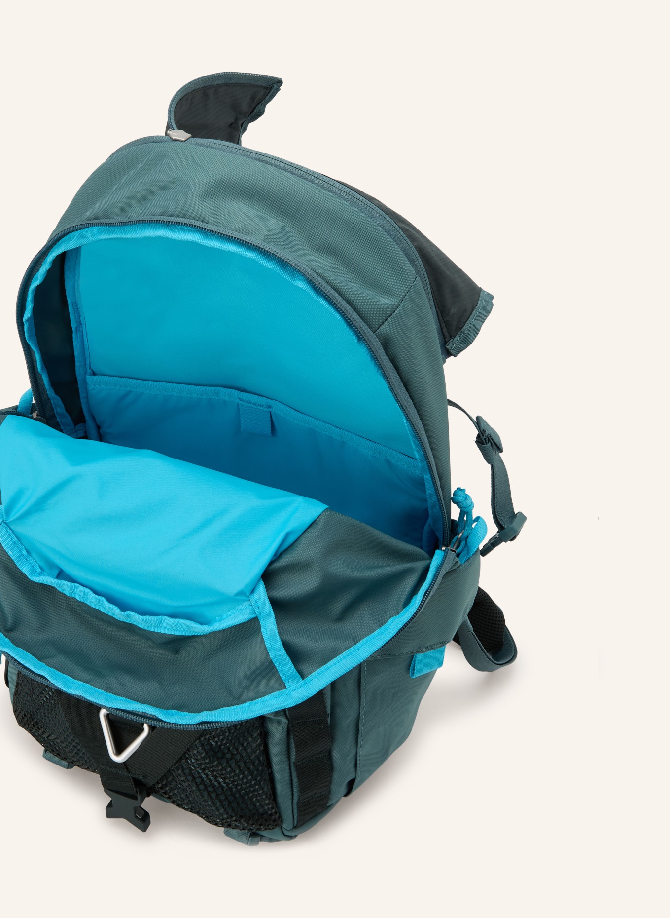 Nike ACG DAYMAX backpack with laptop compartment: TEAL / DARK GRAY / TURQUOISE