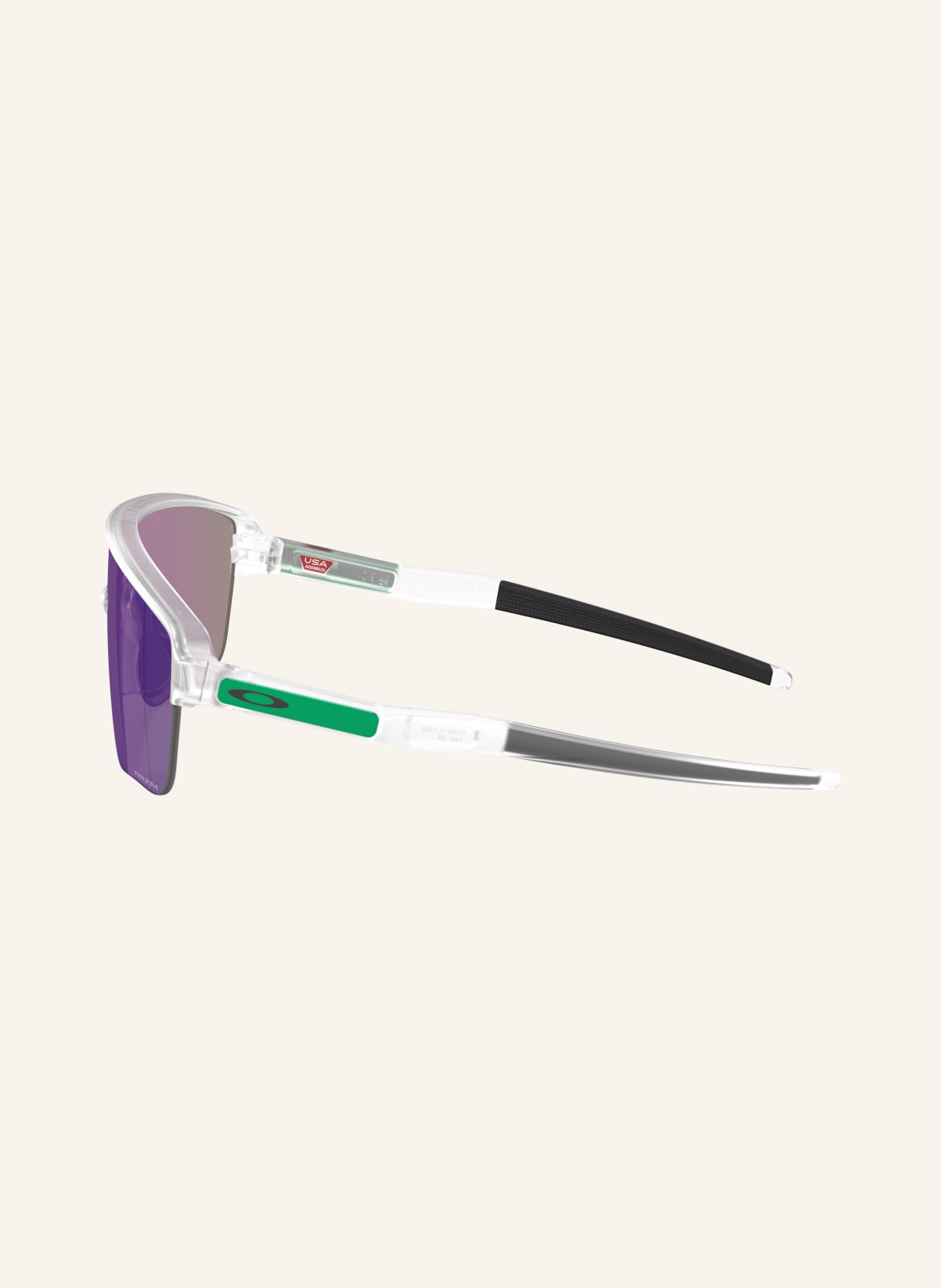 OAKLEY Multisportglasögon CORRIDOR SQ: MATTE CLEAR/ PRIZM JADE