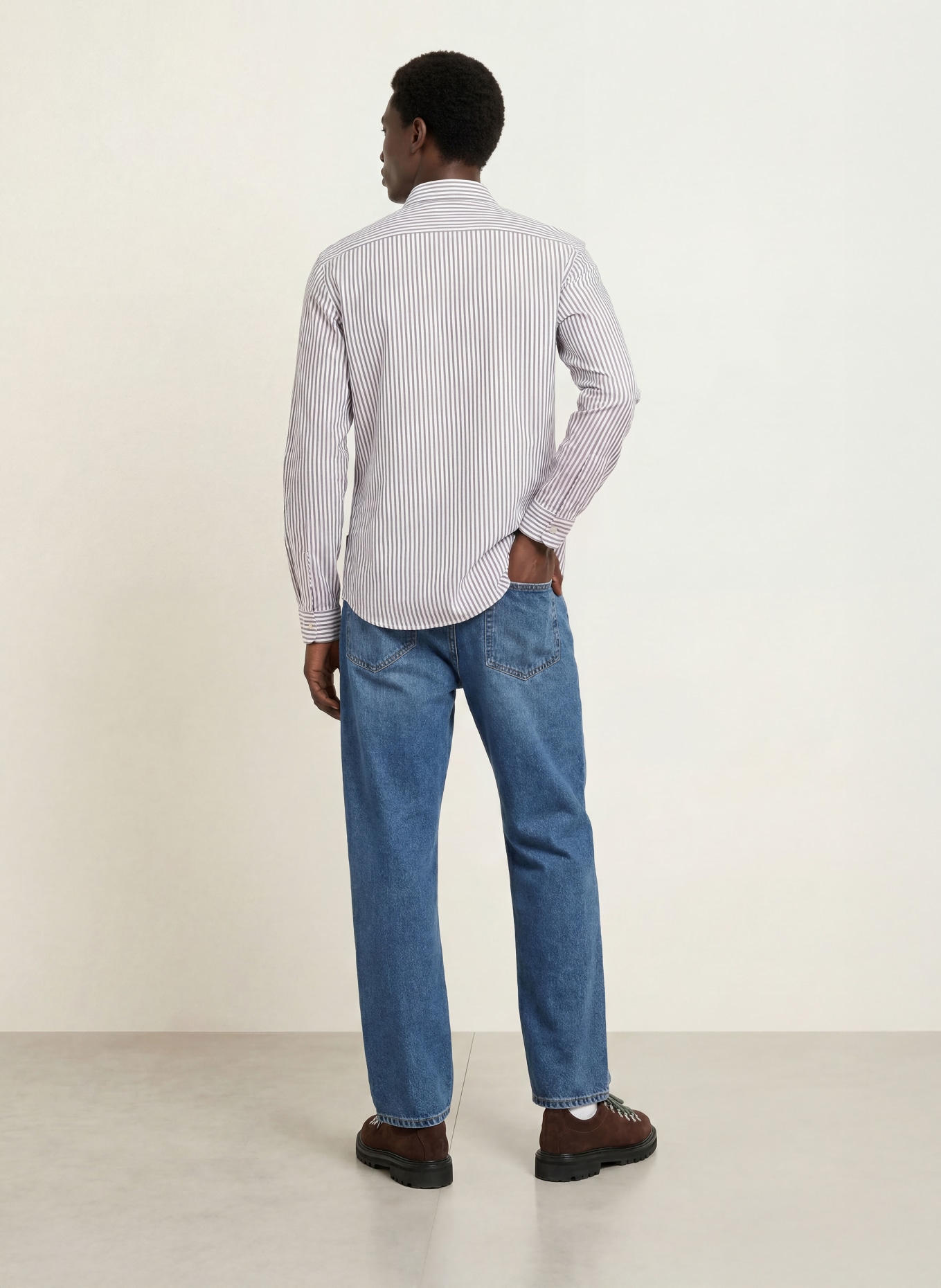BOSS Hemd Slim Fit: WEISS / GRÜN