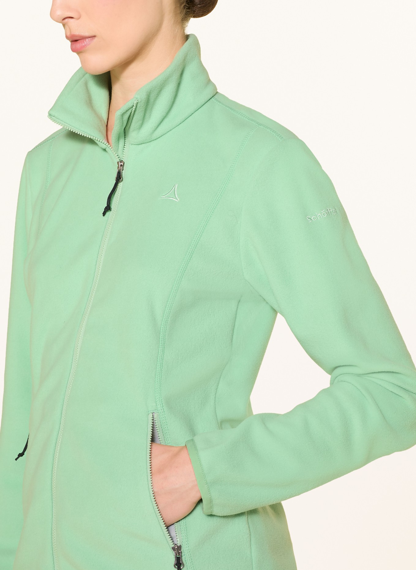 Schöffel Fleecejacke ASH: HELLGRÜN