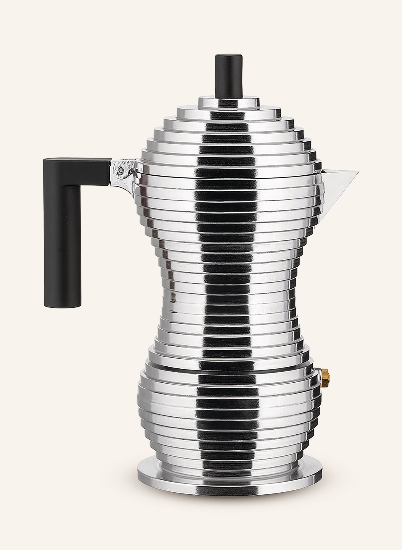 ALESSI Espressomaker PULCINA: ZILVER