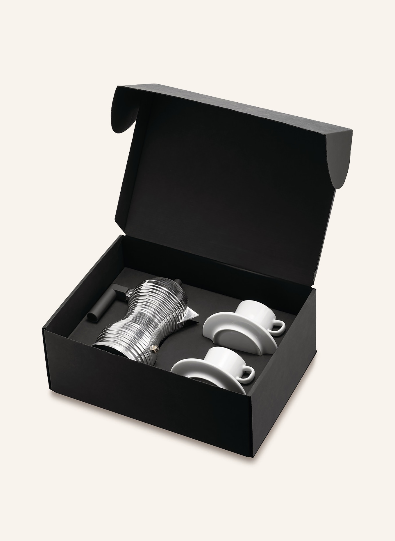 ALESSI Espressomaker PULCINA: ZILVER