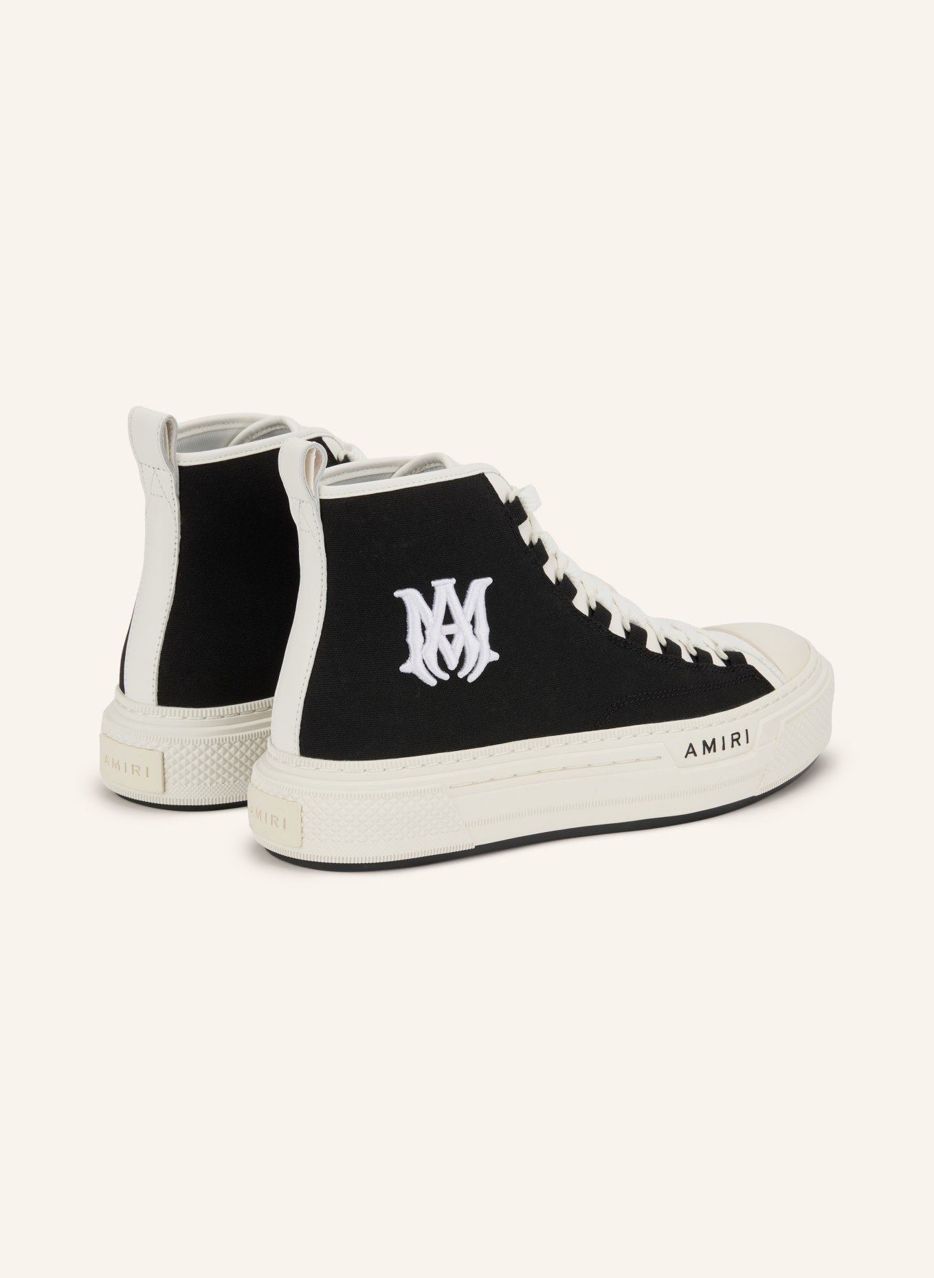AMIRI Hightop-Sneaker COURT: SCHWARZ / WEISS
