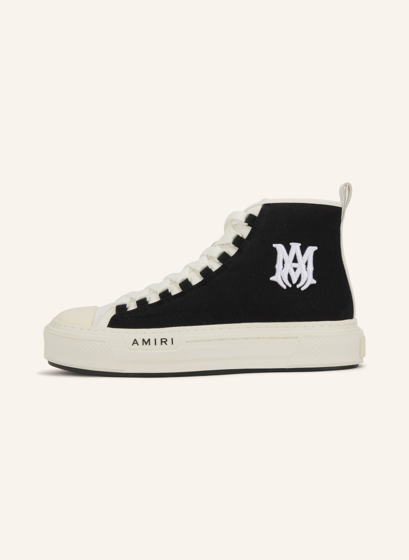 AMIRI Hightop-Sneaker COURT: SCHWARZ / WEISS