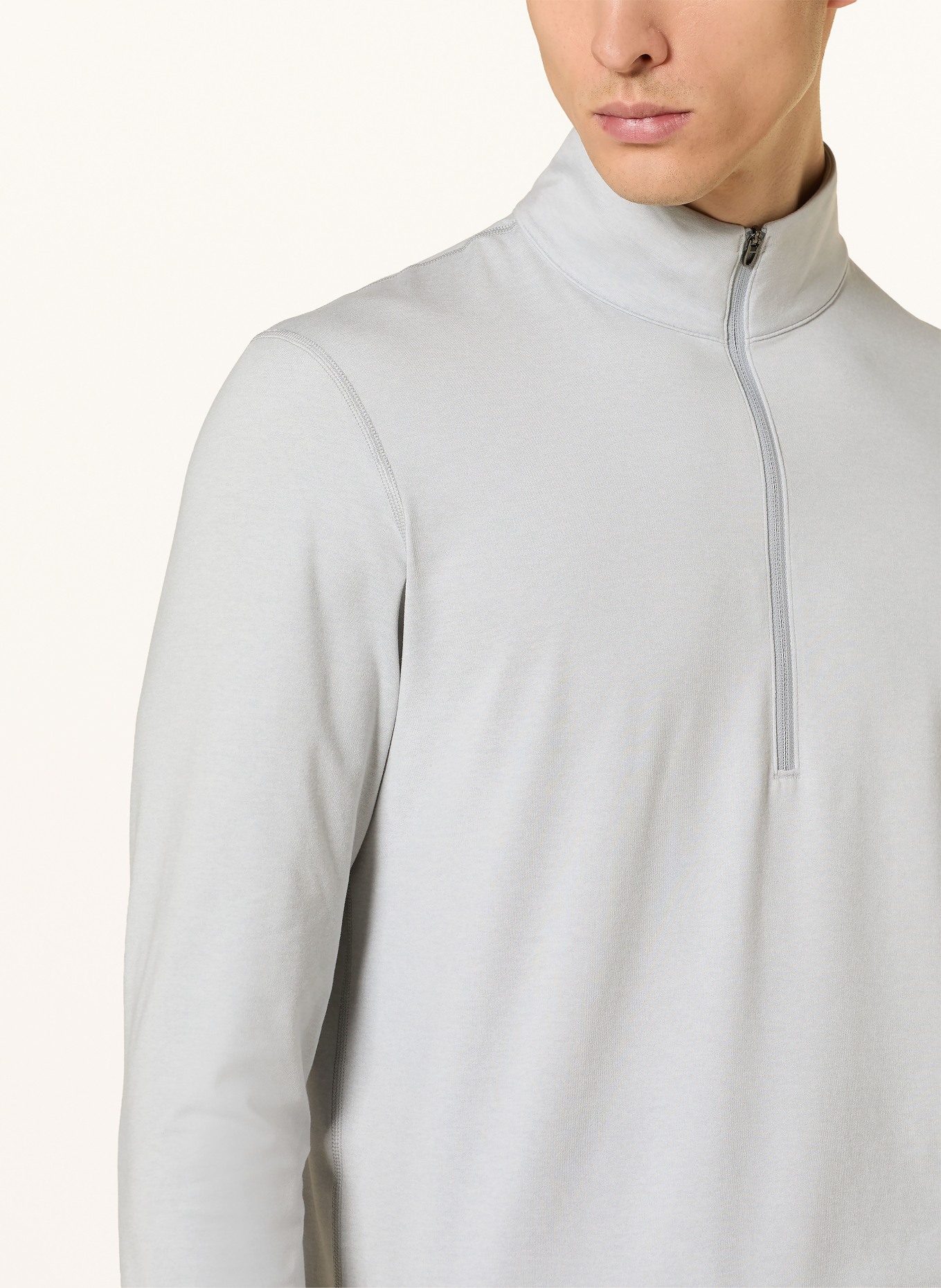 lululemon Jersey-Troyer SOFT JERSEY: HELLGRAU