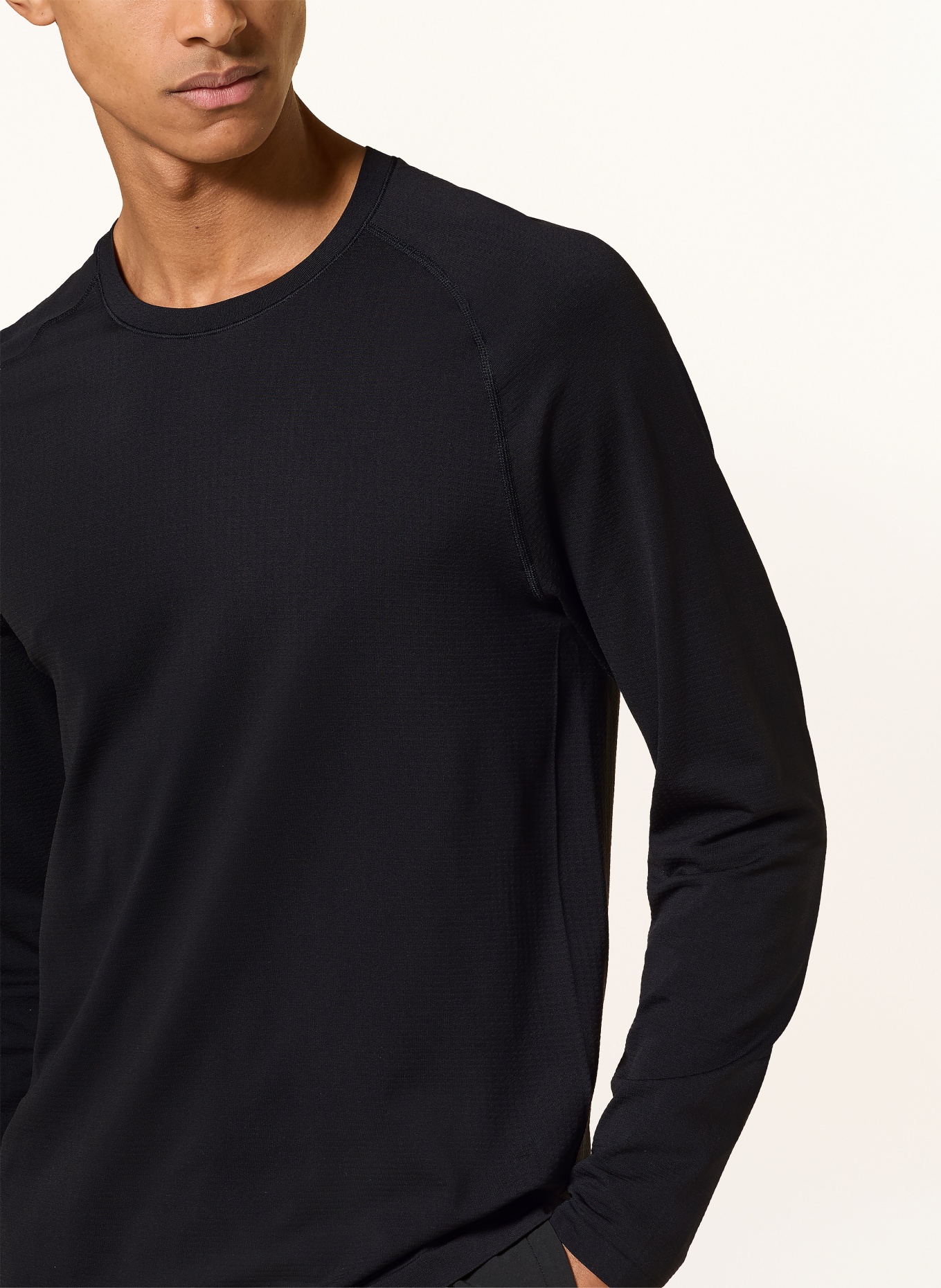 lululemon T-shirt à manches longues METAL VENT TECH LONG SLEEVE 3.0: NOIR