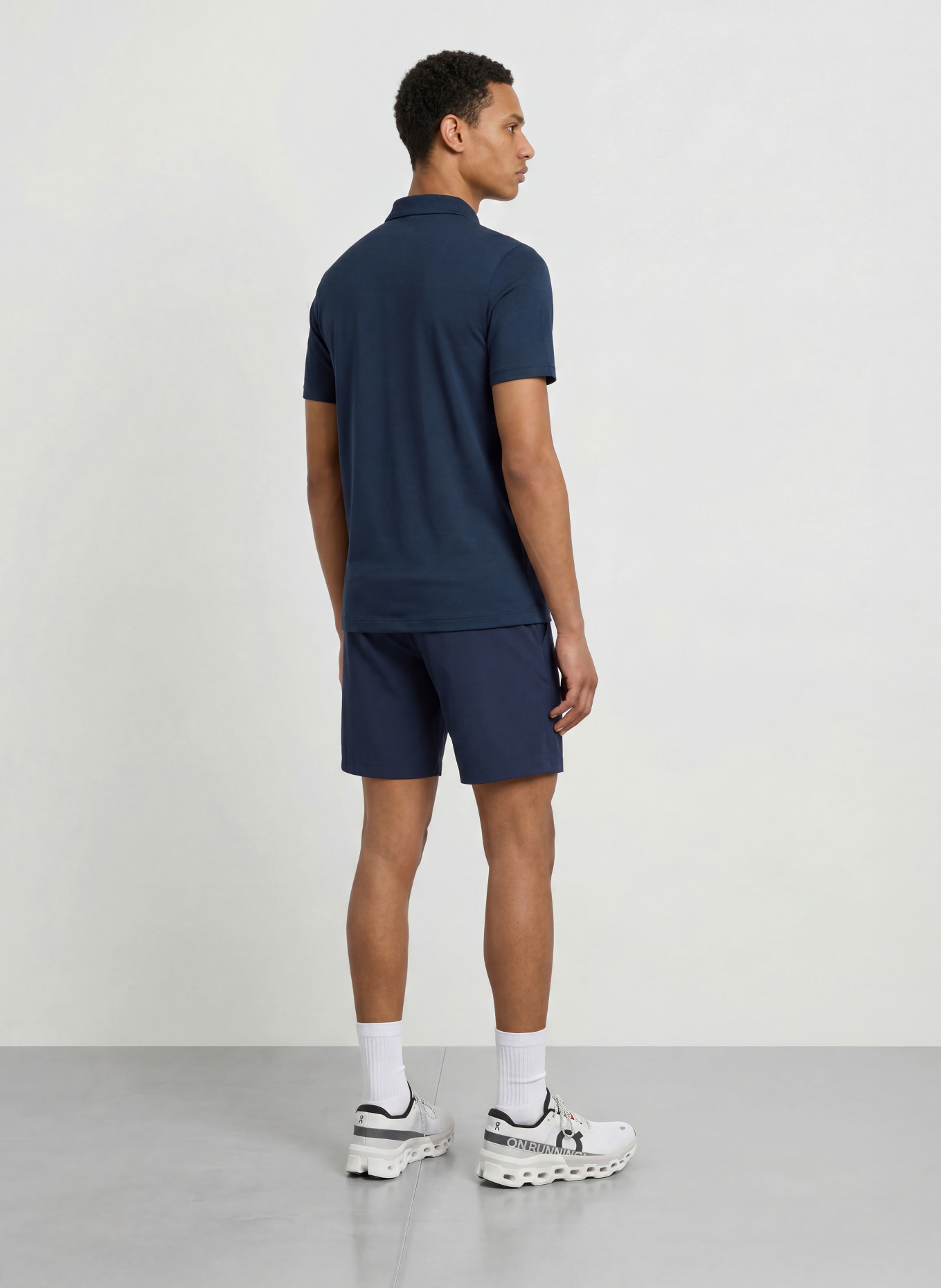lululemon Funkcyjna koszulka polo EVOLUTION: GRANATOWY