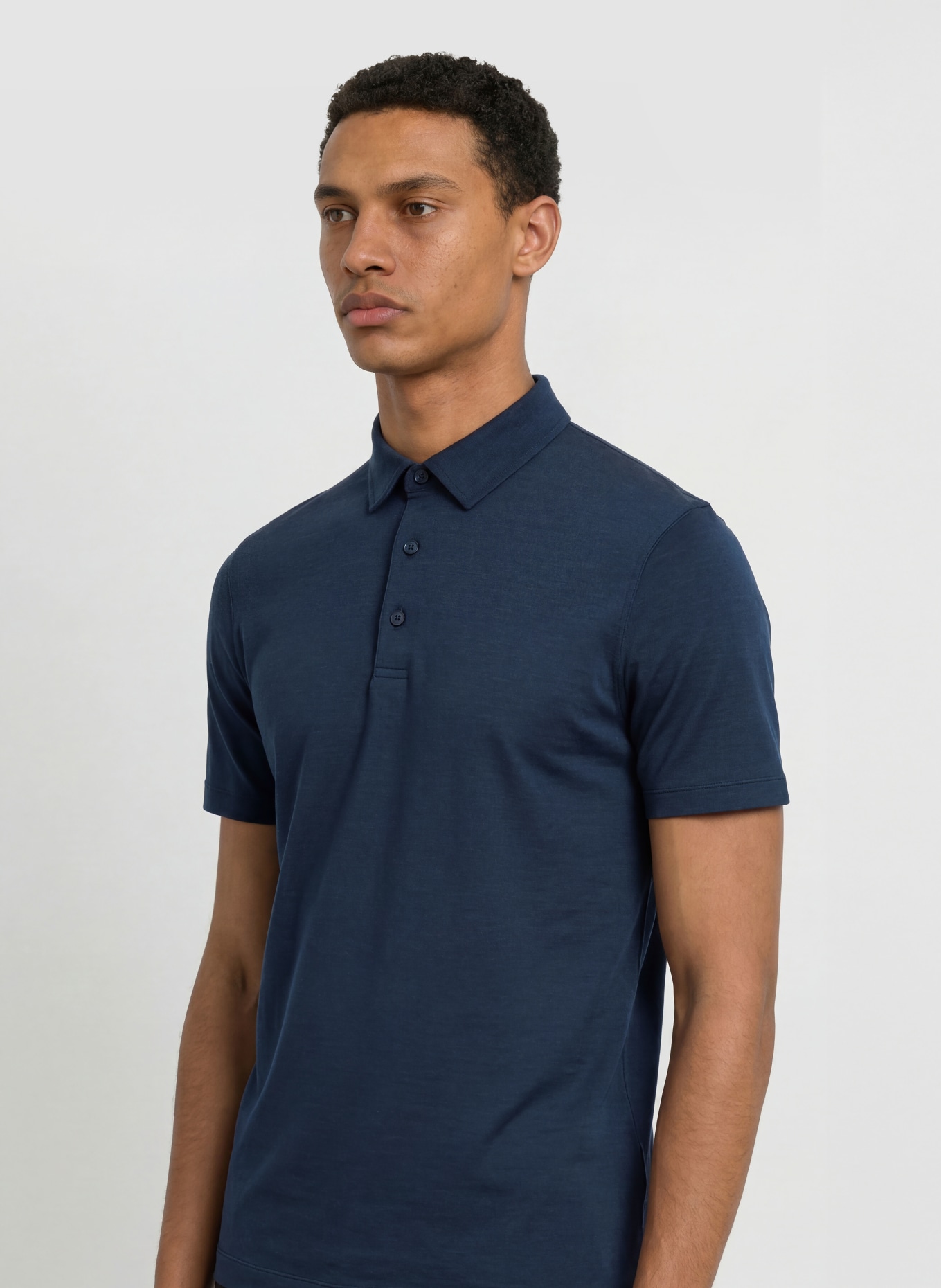 lululemon Funkcyjna koszulka polo EVOLUTION: GRANATOWY