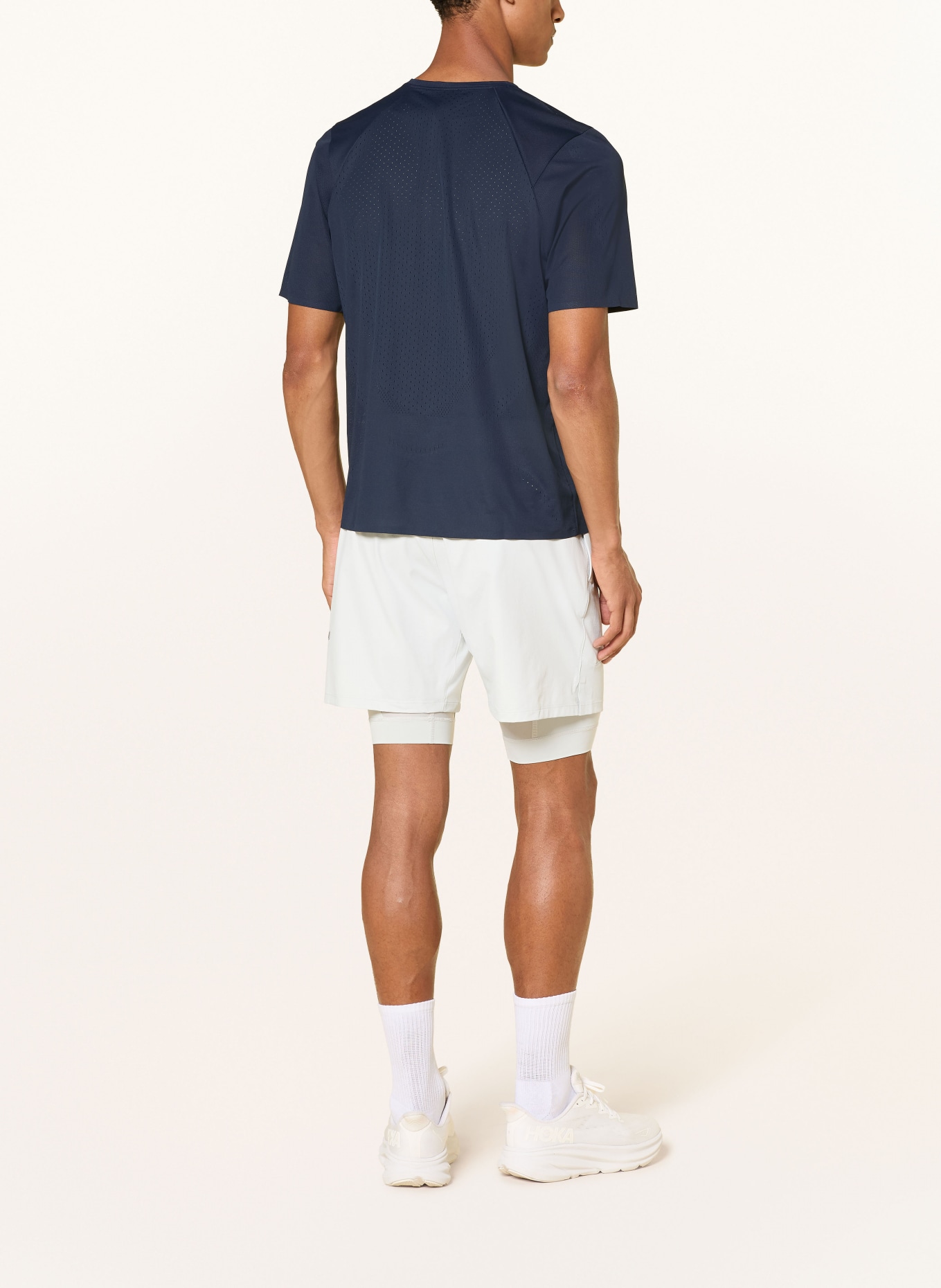 lululemon Szorty treningowe 2 w 1 LICENSE TO TRAIN 7IN: JASNOCZARY