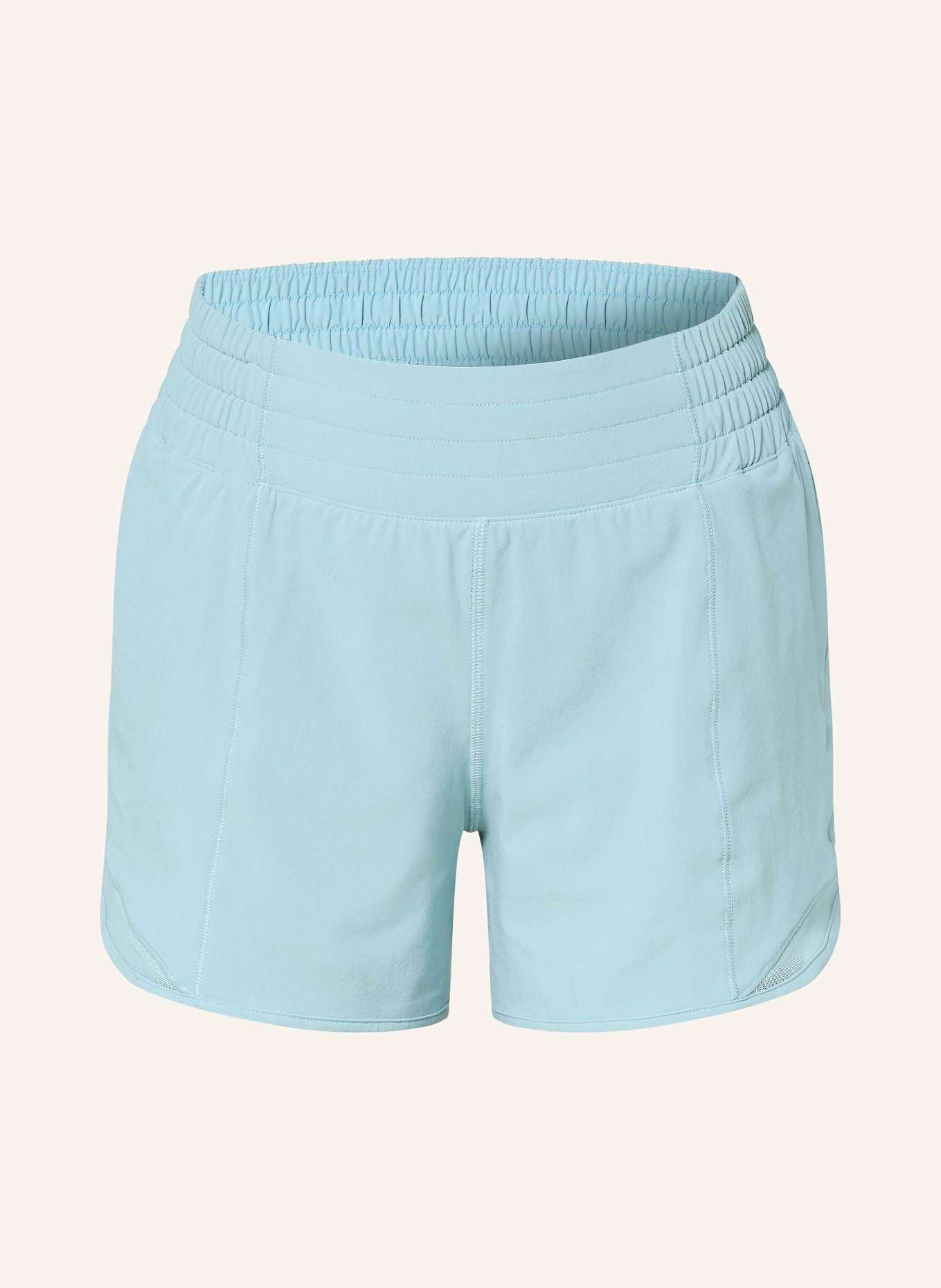 lululemon 2-in-1 trainingsshort HOTTY HOT SHORT 4IN: LICHTBLAUW