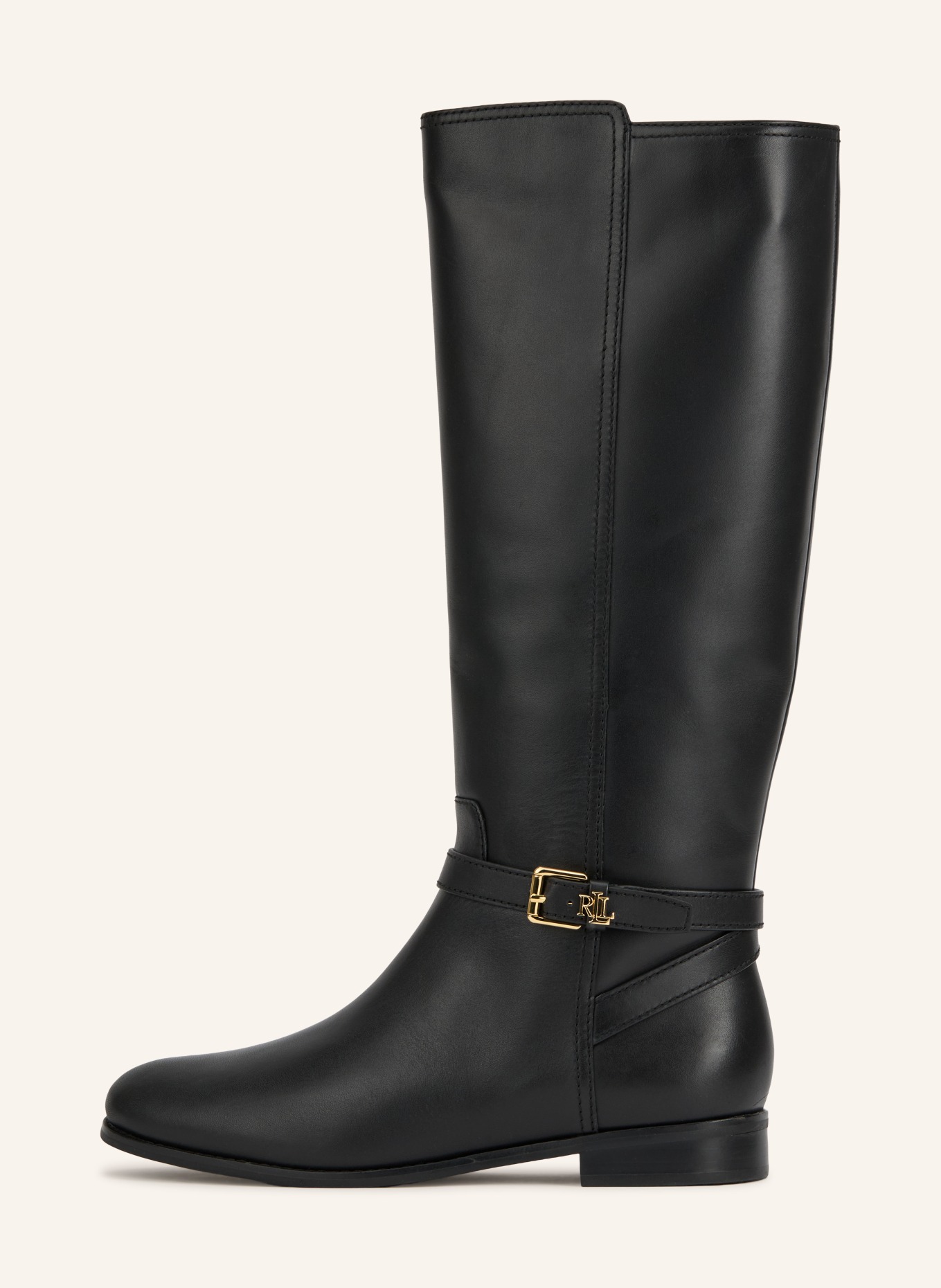 LAUREN RALPH LAUREN Stiefel: SCHWARZ / GOLD