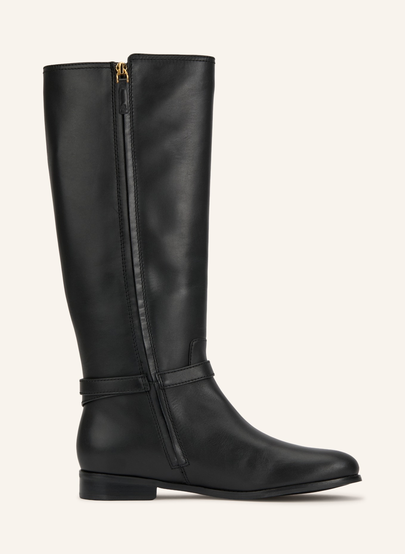 LAUREN RALPH LAUREN Stiefel: SCHWARZ / GOLD