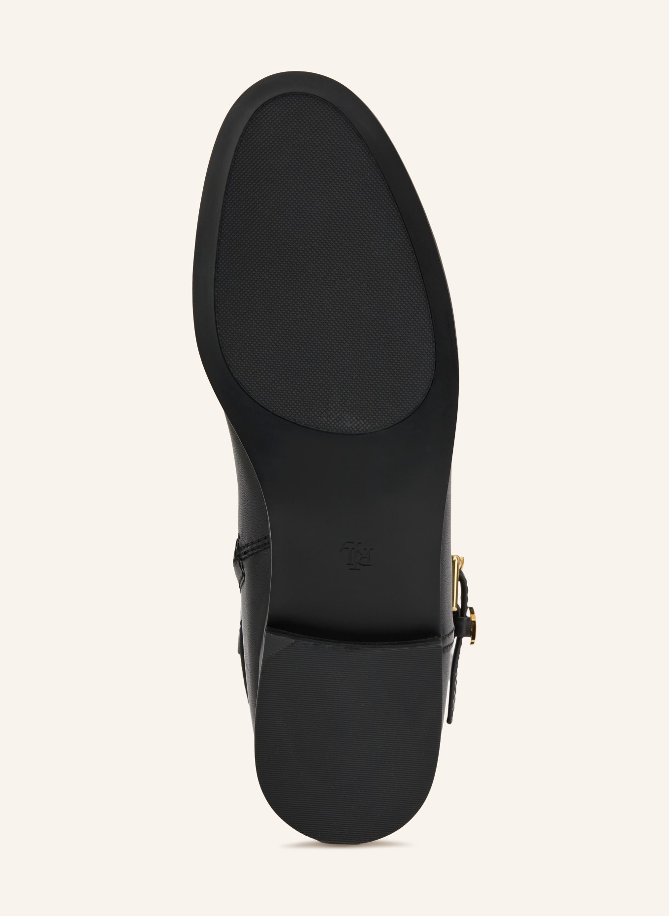 LAUREN RALPH LAUREN Stiefel: SCHWARZ / GOLD