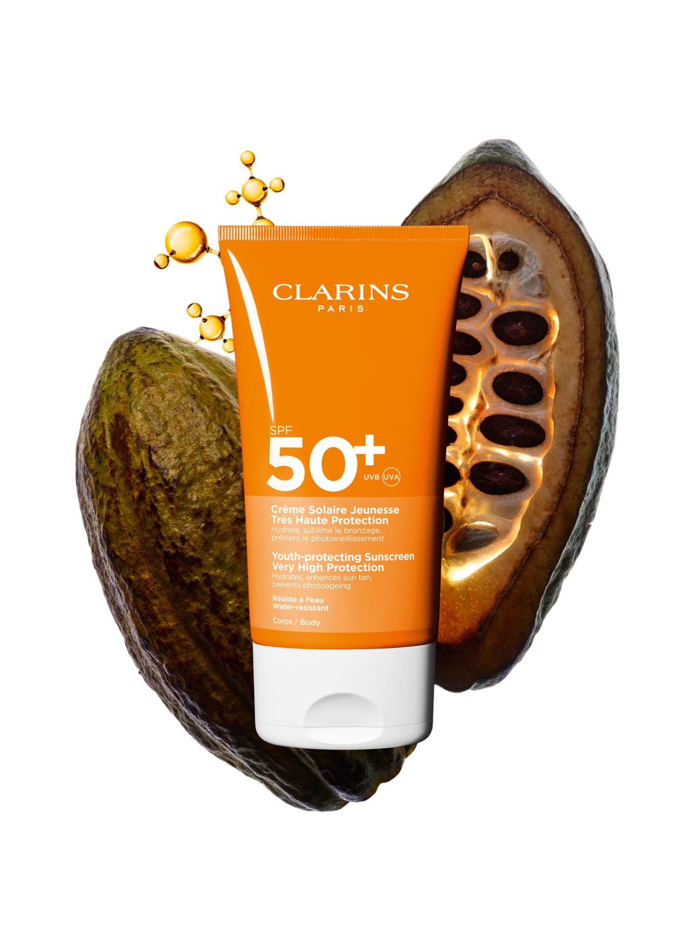 CLARINS CRÈME SOLAIRE JEUNESSE SPF 50+