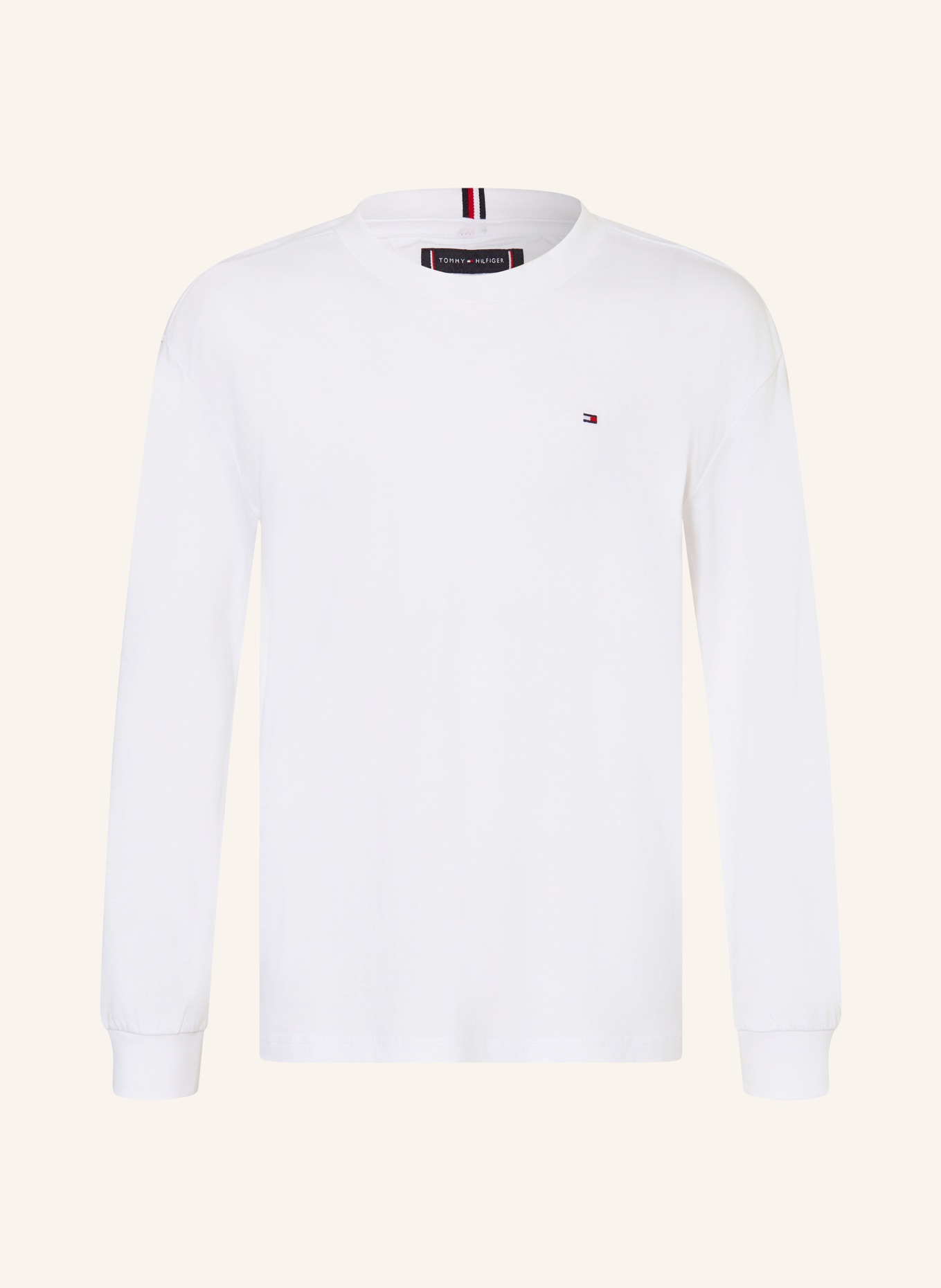 TOMMY HILFIGER T-shirt à manches longues: BLANC