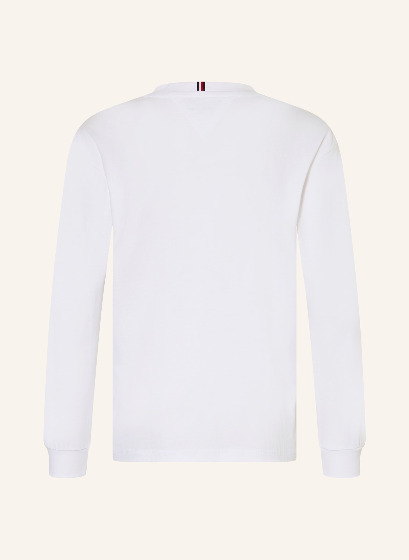 TOMMY HILFIGER T-shirt à manches longues: BLANC