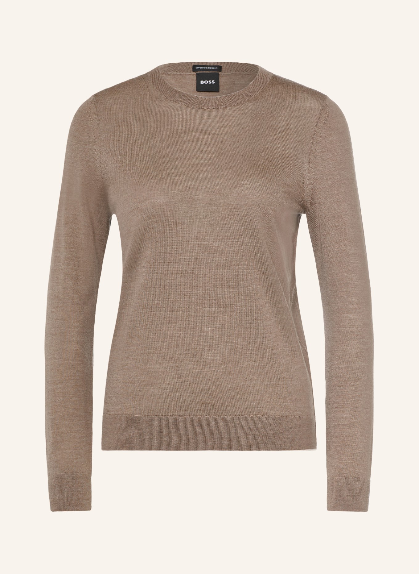 BOSS Pullover FERPINA: HELLBRAUN