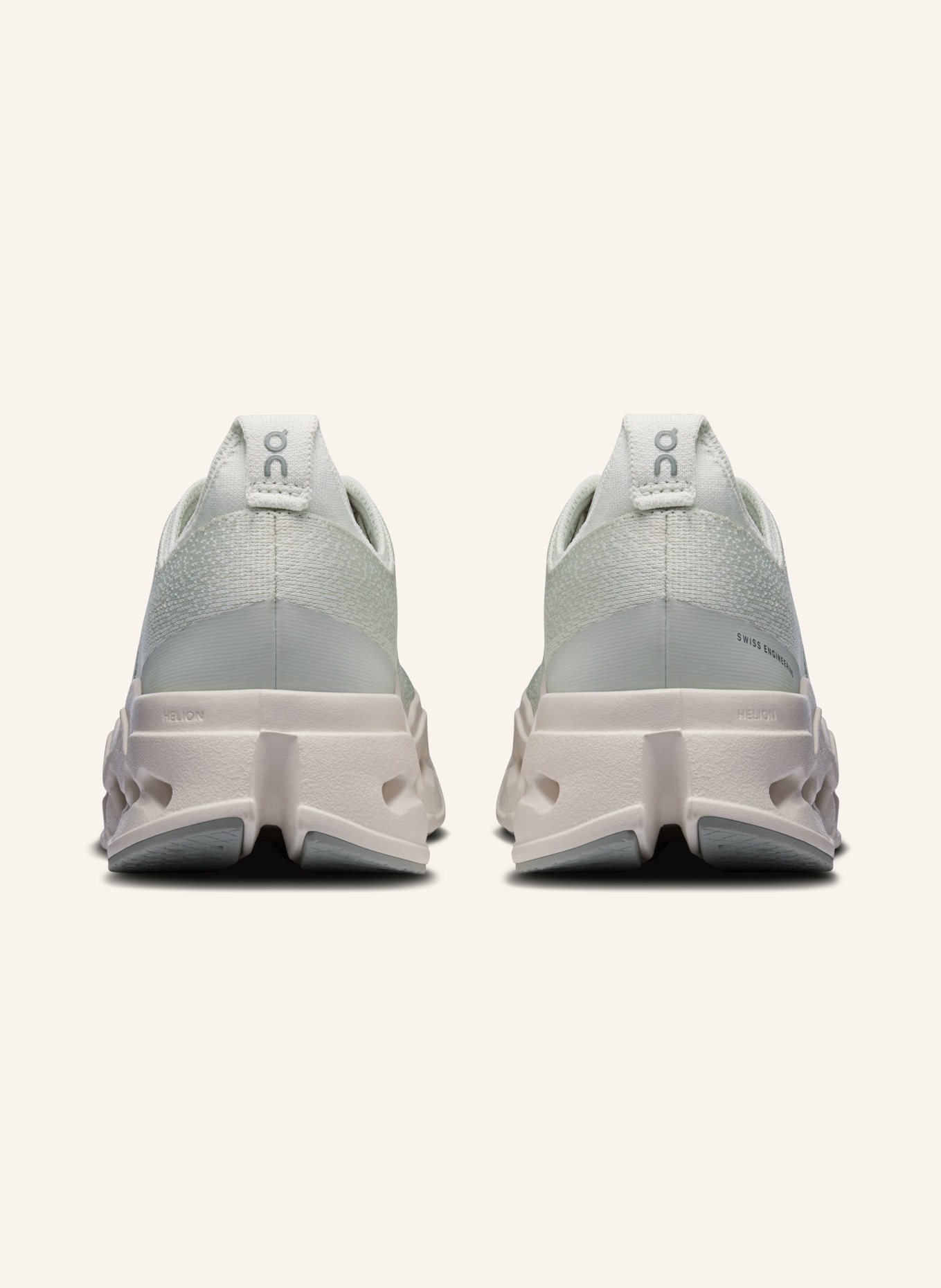 On Chaussures de course CLOUDSURFER MAX: BLANC / MENTHE
