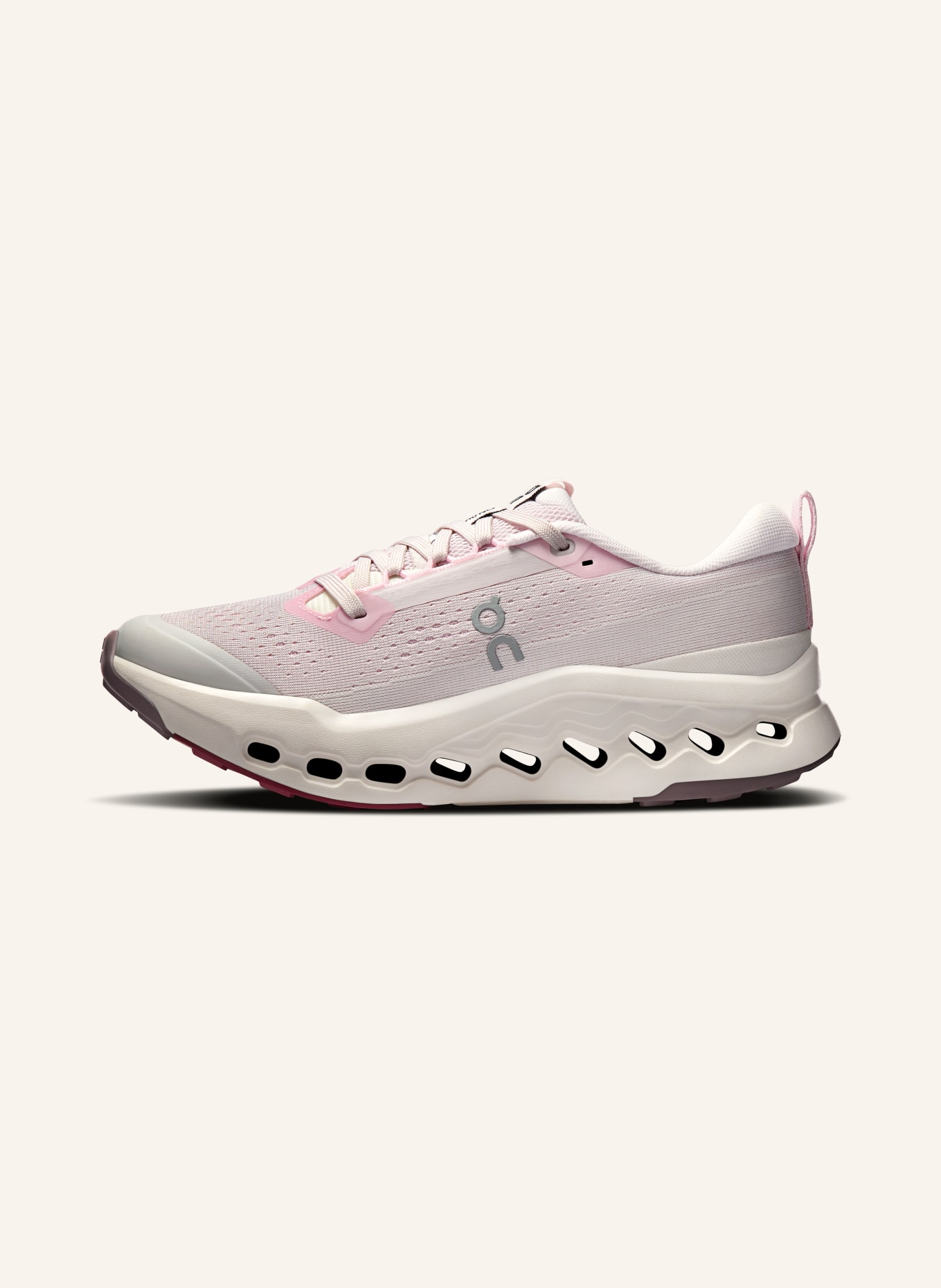 On Trailrunningschoenen CLOUDSURFER TRAIL 2: ROSE CLAIR / ROZE