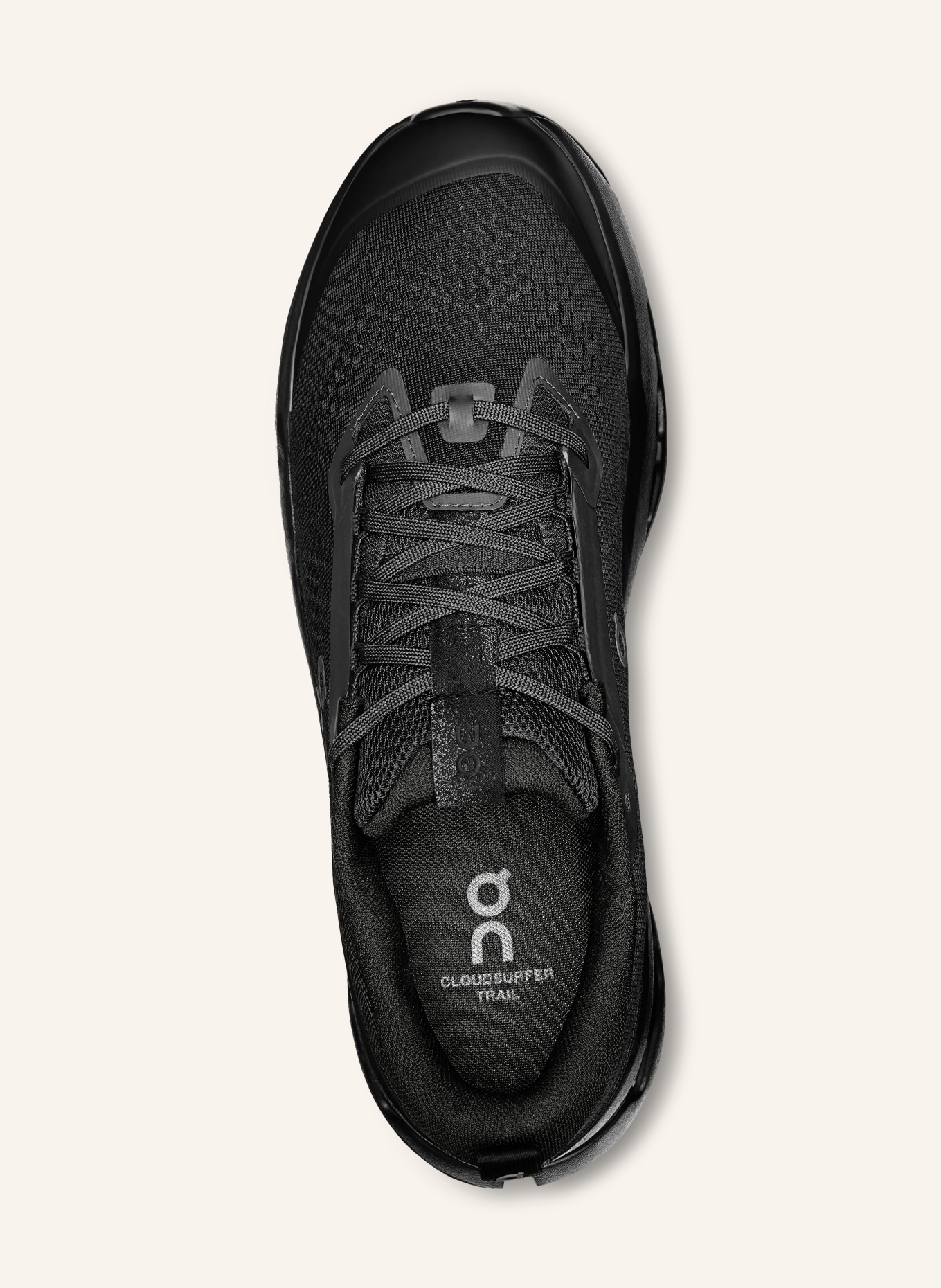 On Trailrunningschoenen CLOUDSURFER TRAIL 2: ZWART