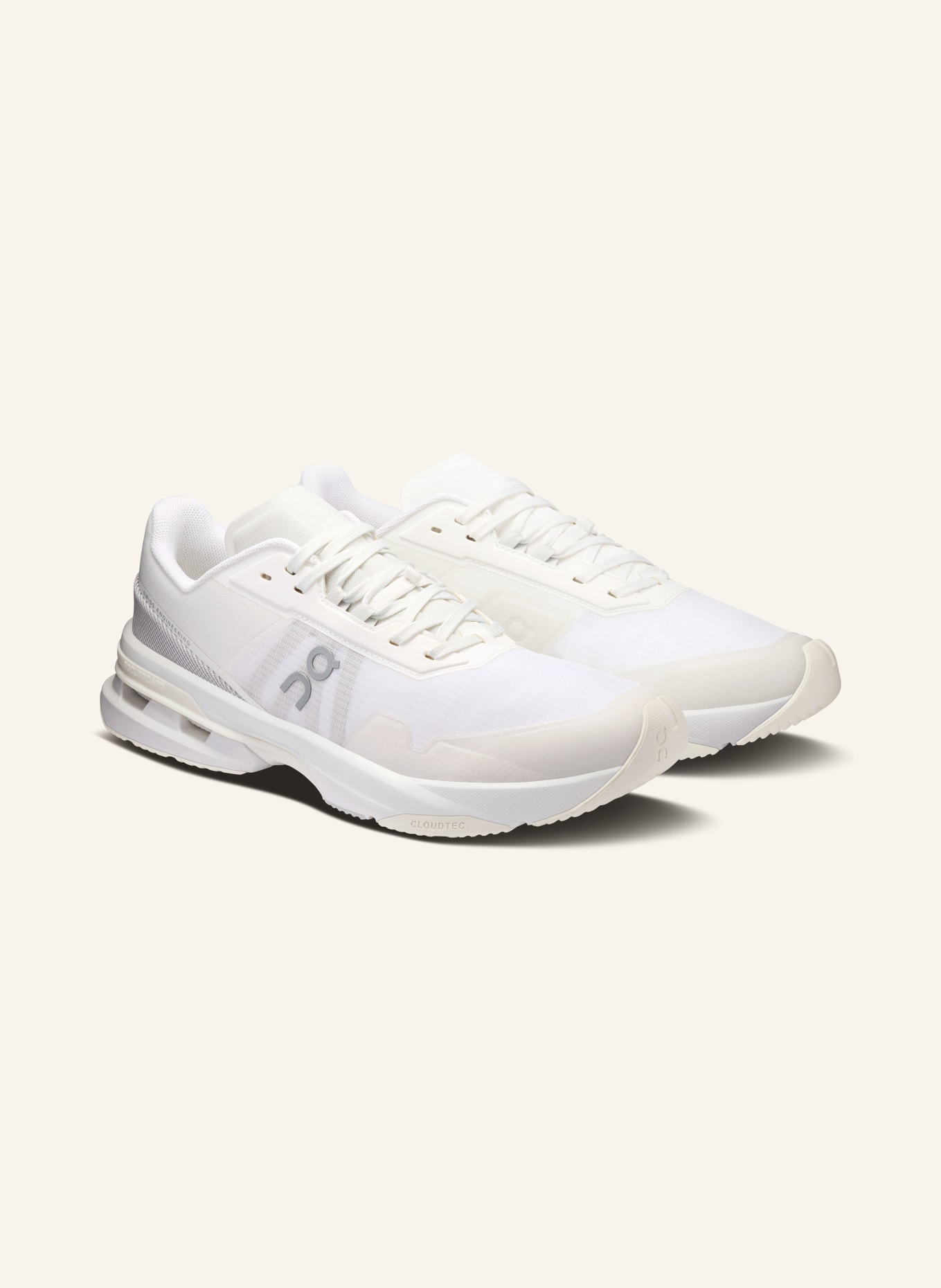 On CLOUDPULSE PRO fitness shoes: WHITE