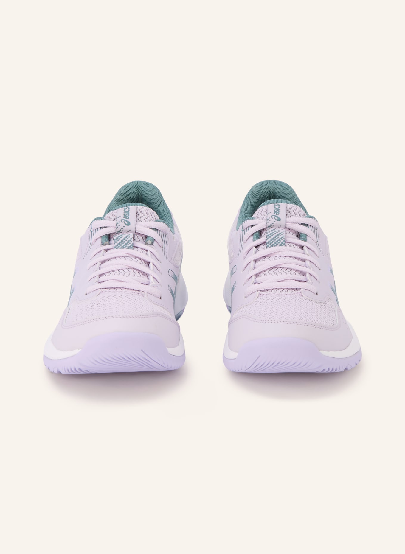 ASICS Chaussures d'intérieur GEL-ROCKET 12: LILAS CLAIR / BLEU PÉTROLE