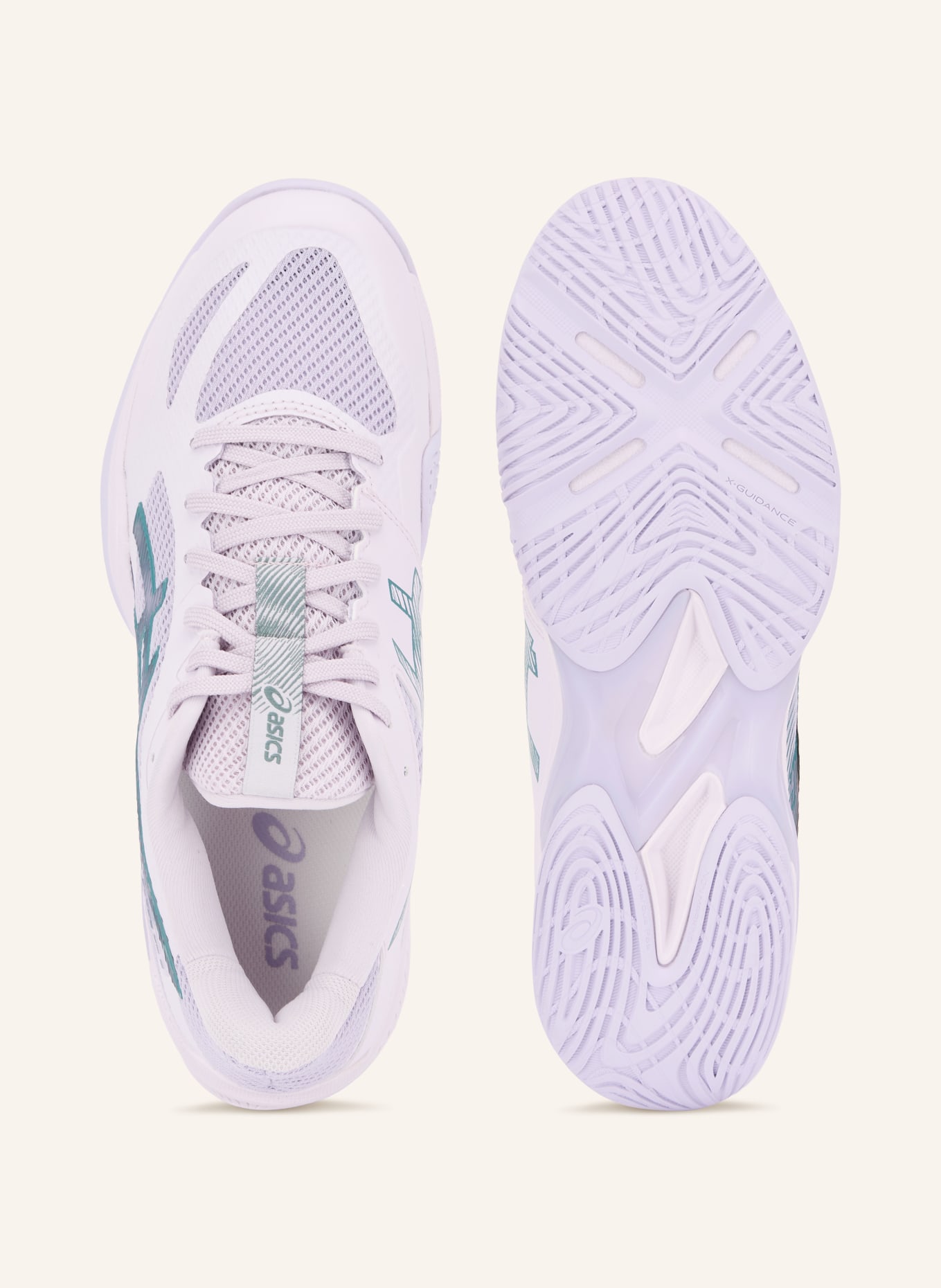 ASICS Indoorschuhe BLADE FF 2: HELLLILA / PETROL