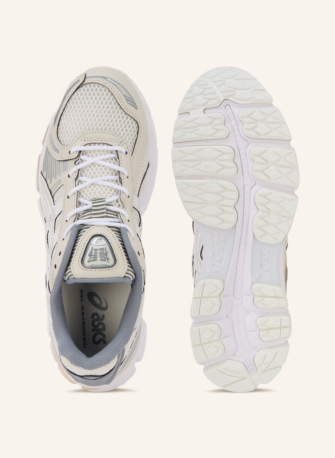 ASICS Sneaker GEL-KAYANO 12.1: ECRU / GRAU