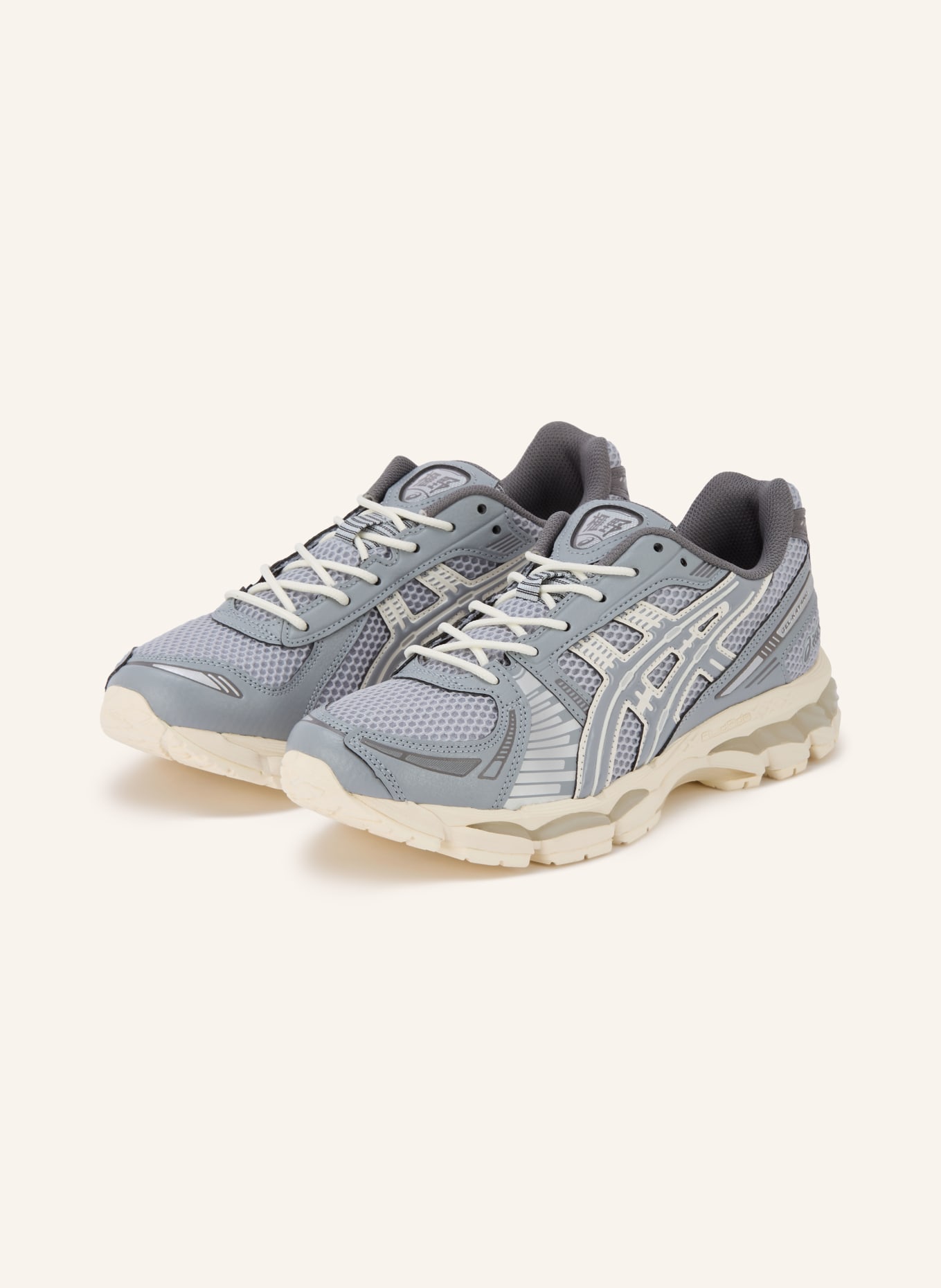 ASICS Sneaker GEL-KAYANO 12.1: BLAUGRAU / ECRU