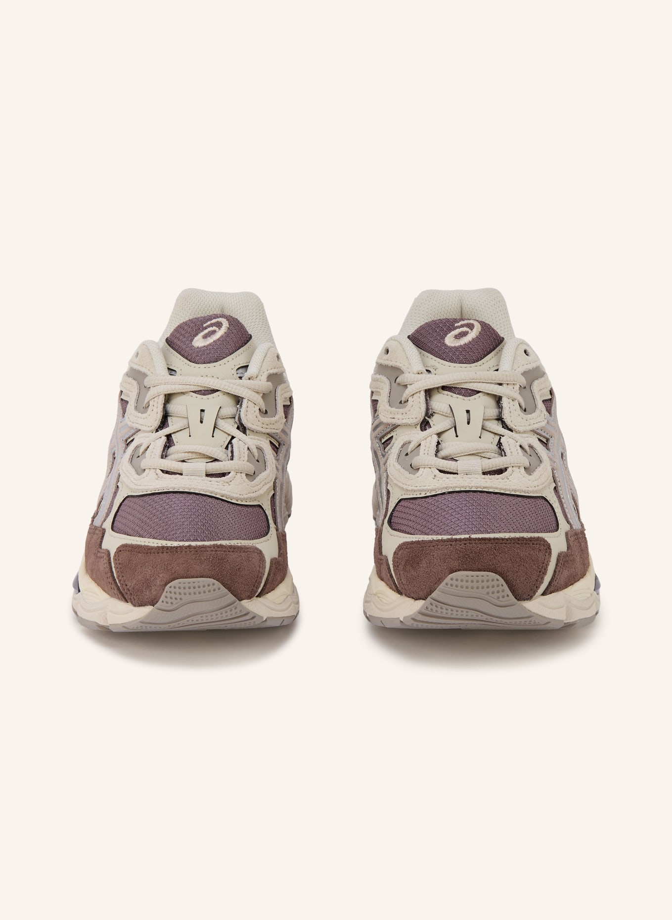 ASICS Sneaker GEL-NYC: BRAUN / SILBER / BEIGE