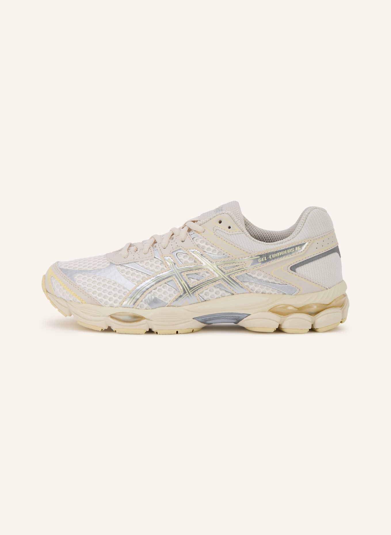 ASICS Sneaker GEL-CUMULUS 16: CREME / SILBER / BEIGE