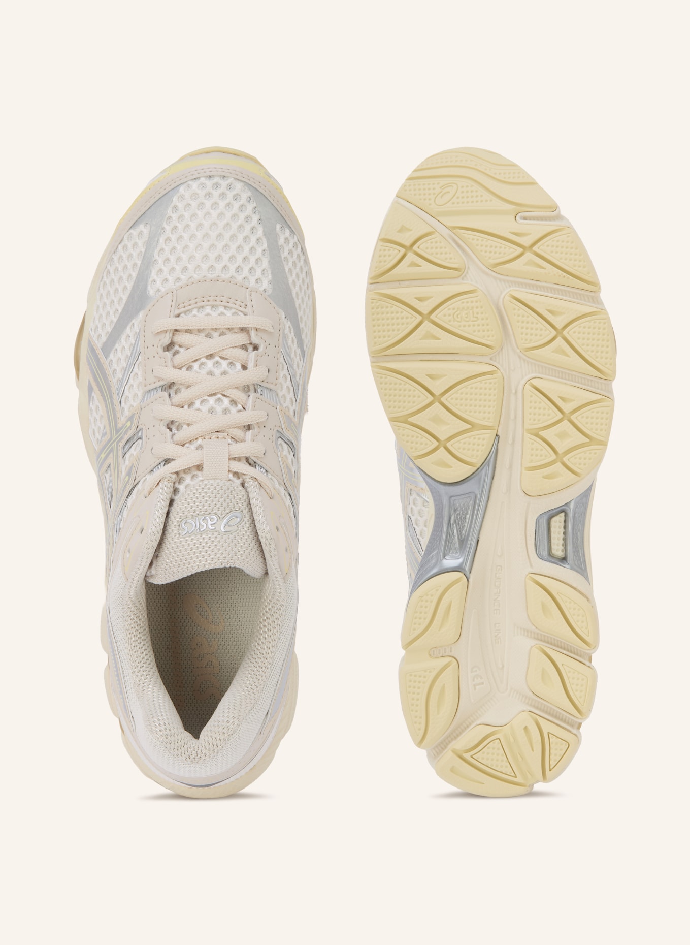 ASICS Sneaker GEL-CUMULUS 16: CREME / SILBER / BEIGE