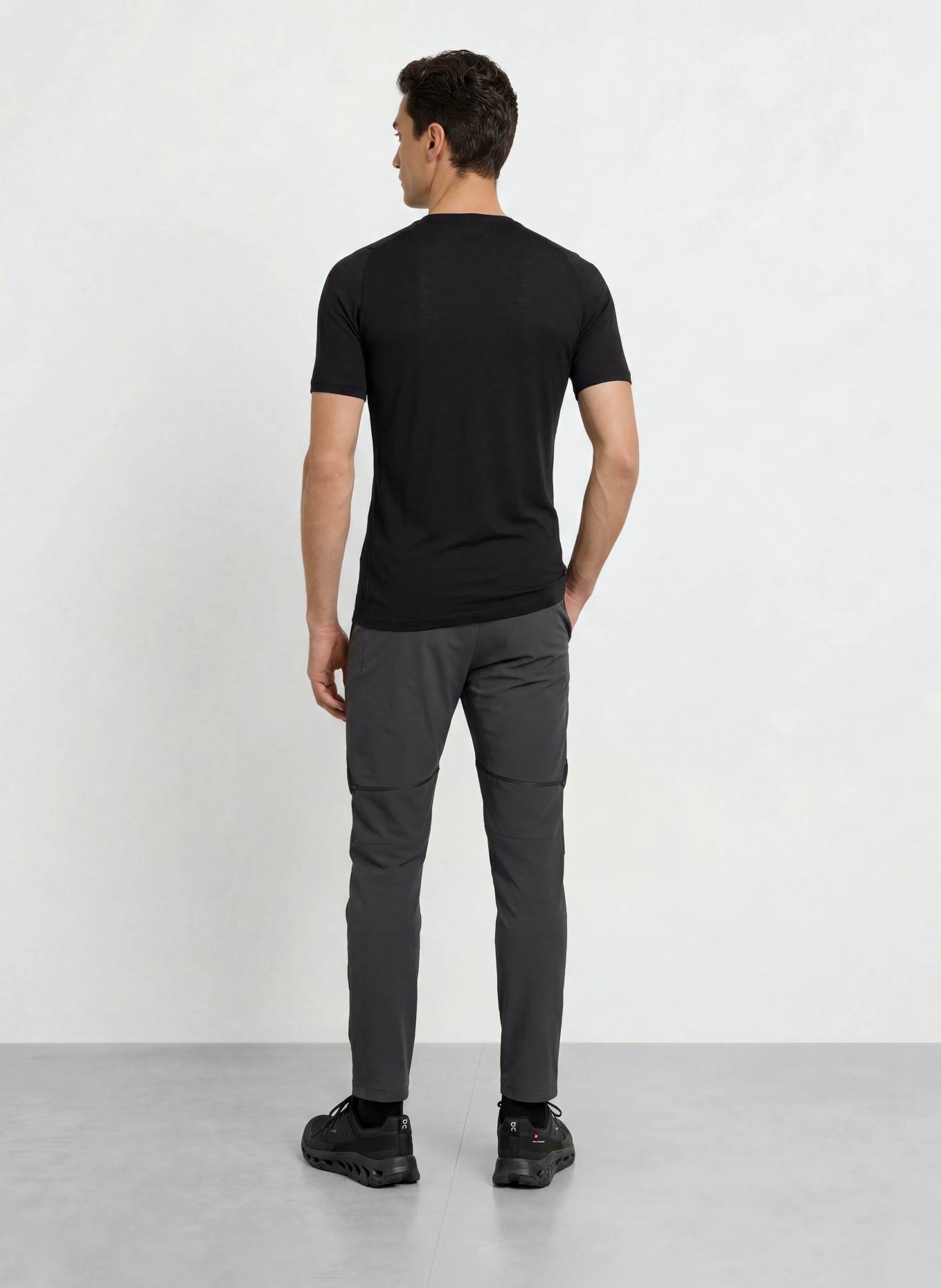 SALEWA Functioneel shirt CRISTALLO WARM met merinowol: ZWART