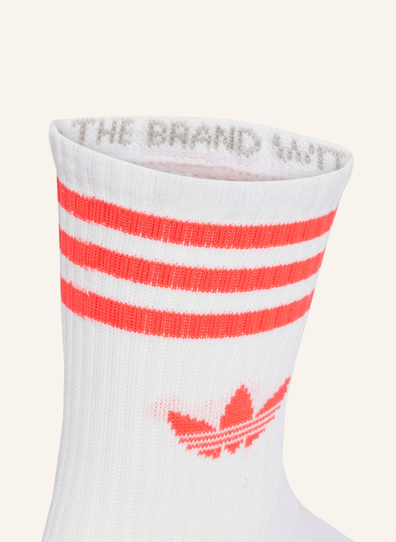 adidas Originals 3-pack sokken 3-STREEP CREW: WIT / ROOD / BLAUW
