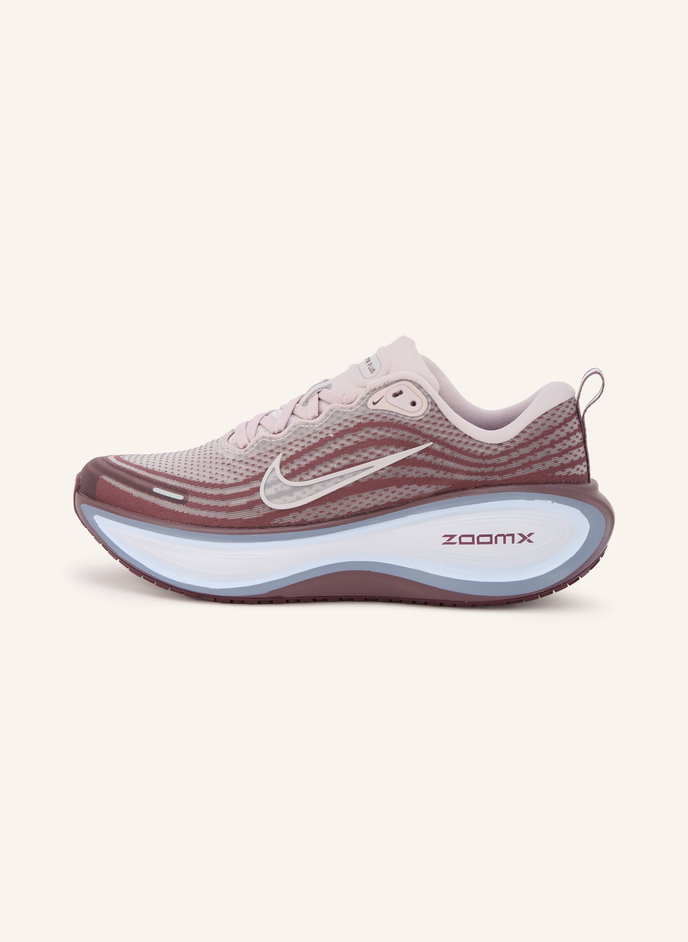 Nike VOMERO PLUS running shoes: DUSKY PINK / BROWN / ROSE