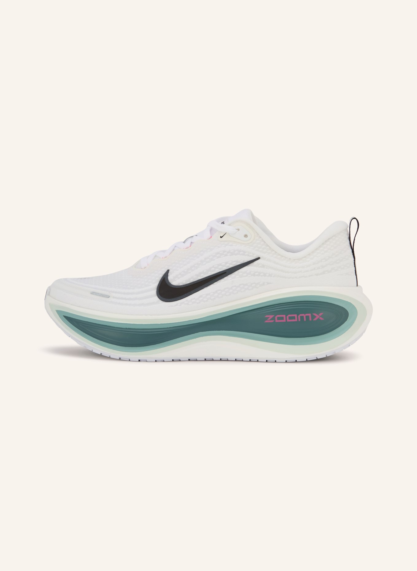 Nike Laufschuhe VOMERO PLUS: WEISS / SCHWARZ