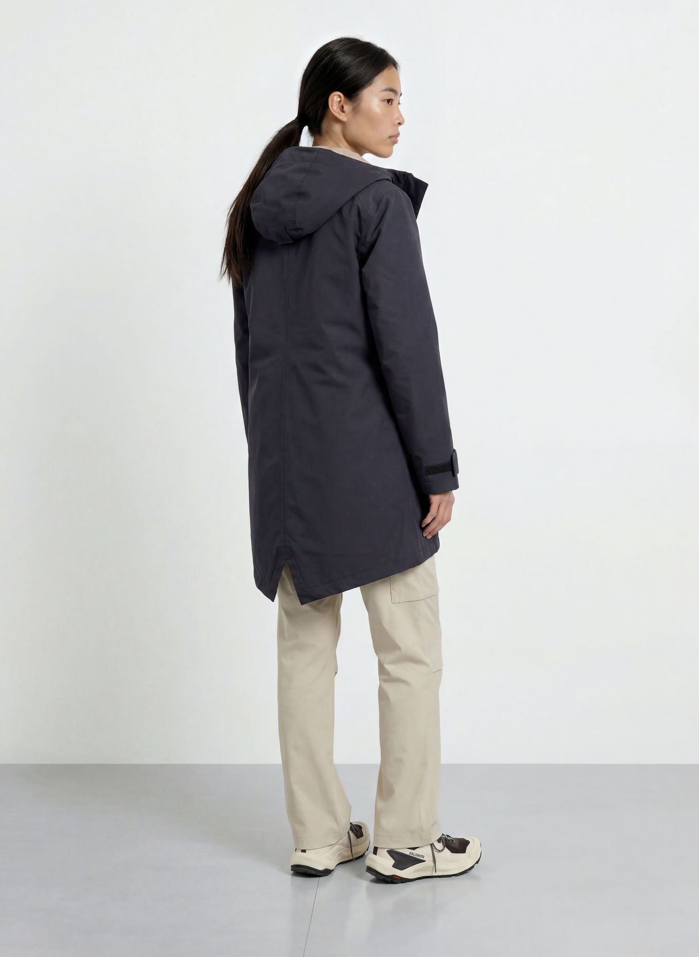 VAUDE SKOMER III outdoor jacket: BLACK