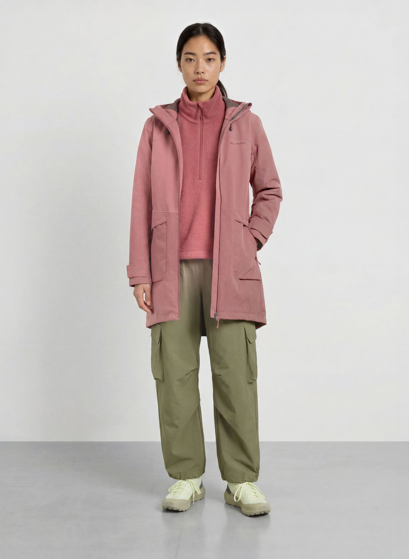 VAUDE Functionele jas SKOMER III: VIEUX ROSE