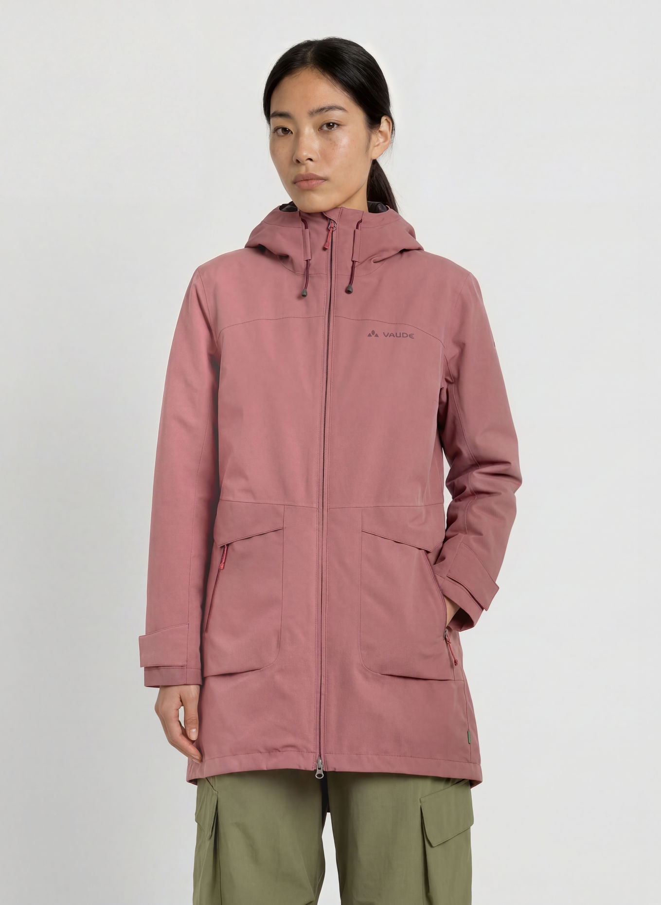 VAUDE Functionele jas SKOMER III: VIEUX ROSE