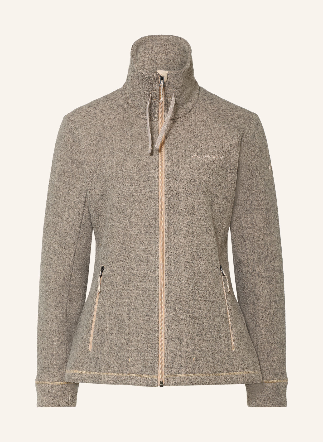 VAUDE Fleecejacke SKOMER WINTER: BEIGE